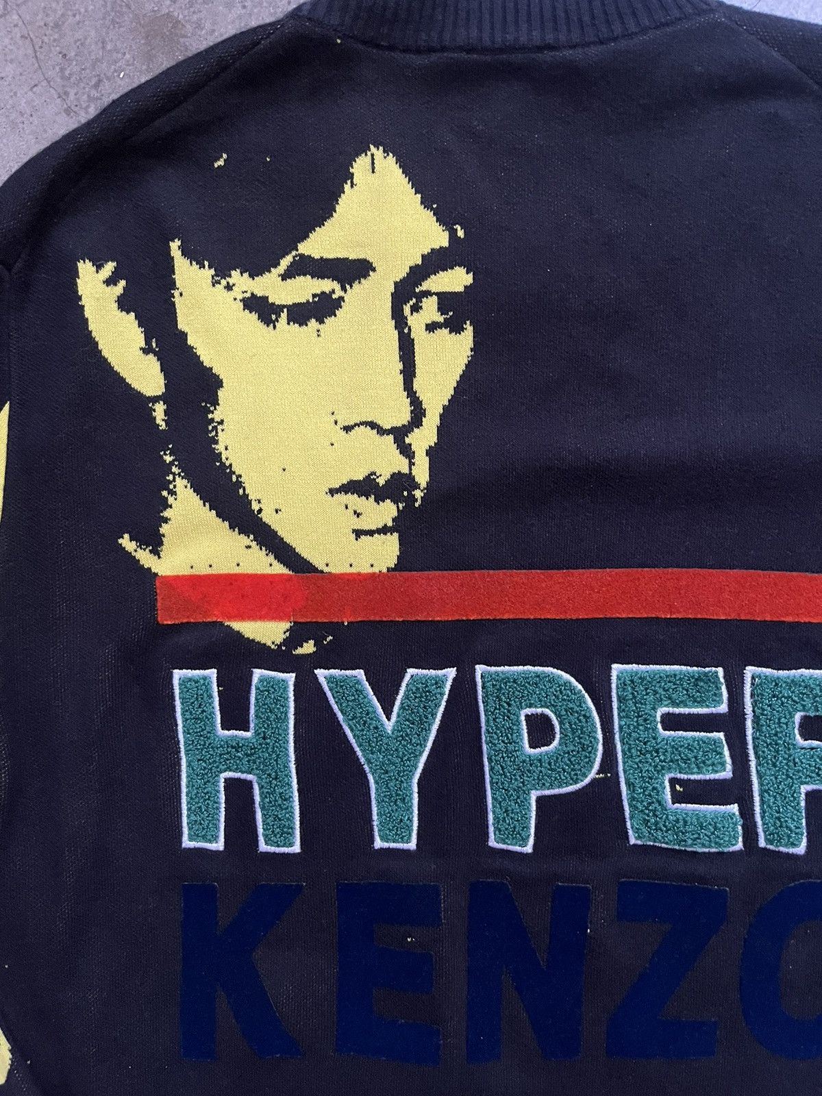 Kenzo SS18 Kenzo Paris Ryuichi Sakamoto Crewneck Sweater RUNWAY Size US S / EU 44-46 / 1 - 8 Thumbnail