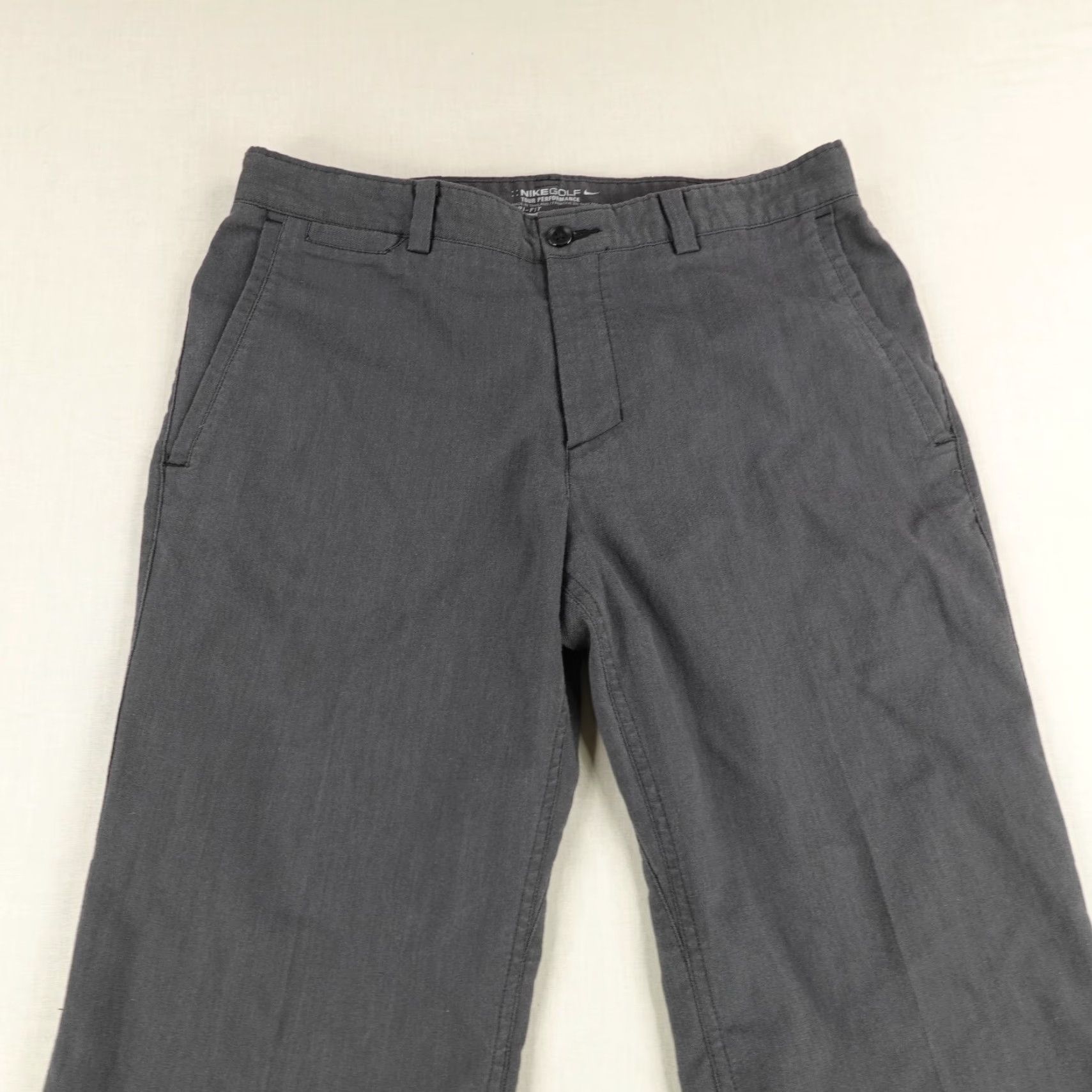 Nike Nike Pants Mens Medium Gray Golf Dri Fit Tour Performance Modern Midweight Size US 31 - 2 Thumbnail