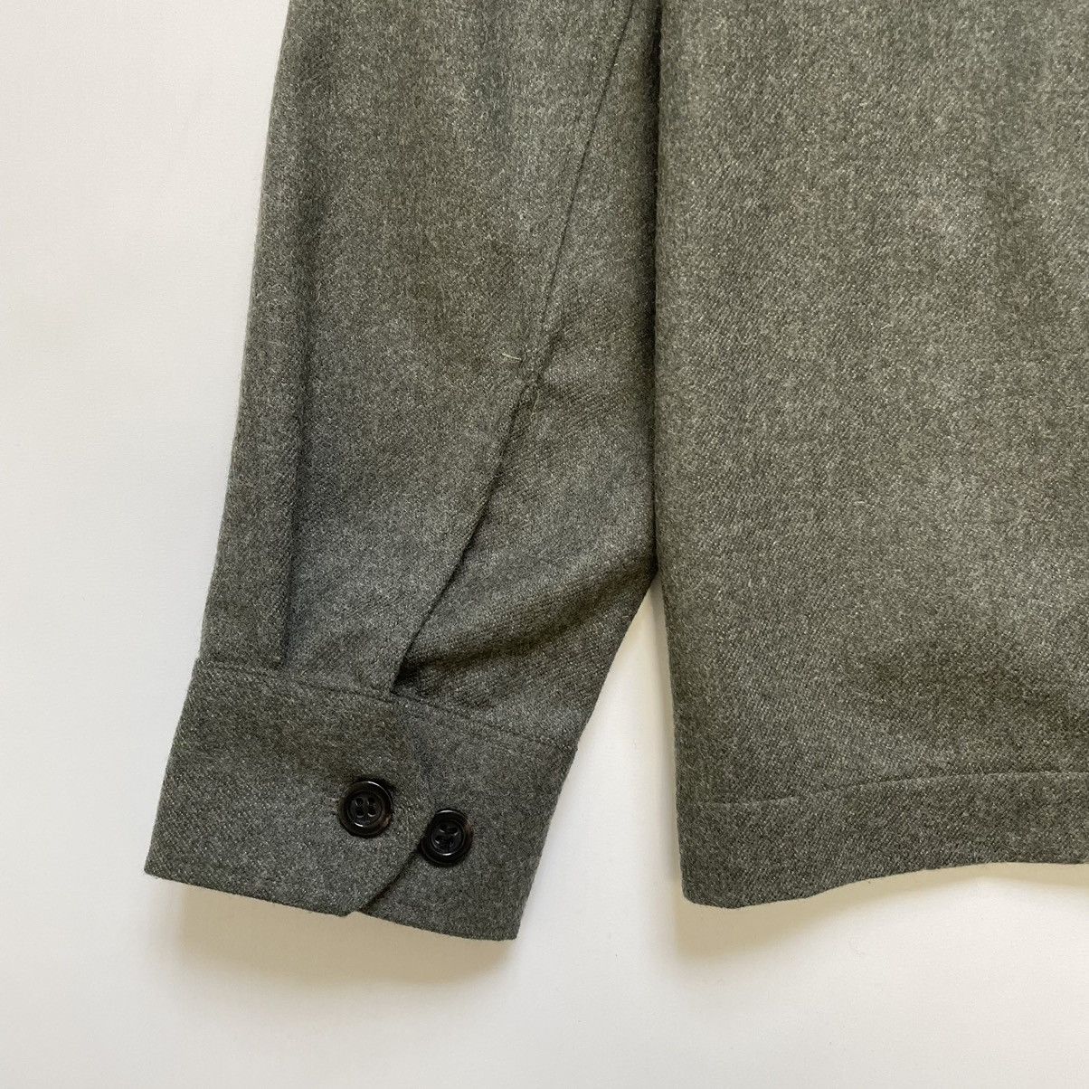 Our Legacy Sample ‘Moss Green’ Zip Wool Jacket Size US M / EU 48-50 / 2 - 11 Thumbnail