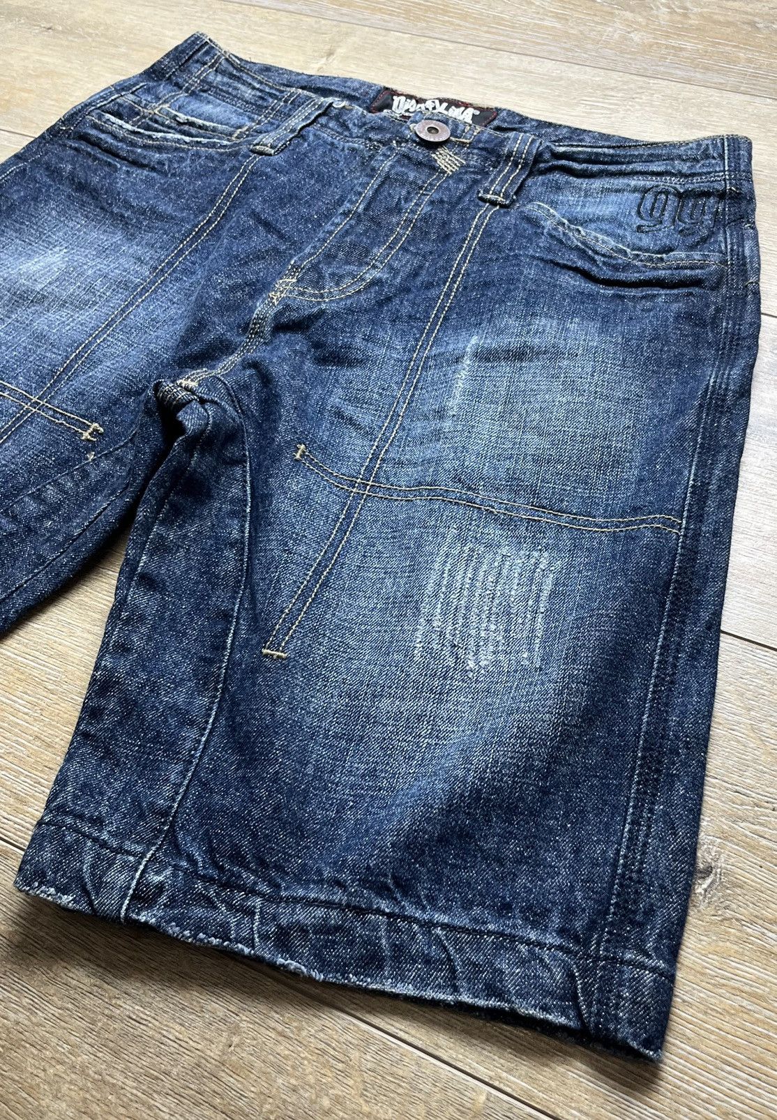 Other IF SIX WAS NINE STYLE DIABOLIKA JAPANESE BONDAGE SHORTS 90S Size US 32 / EU 48 - 9 Thumbnail