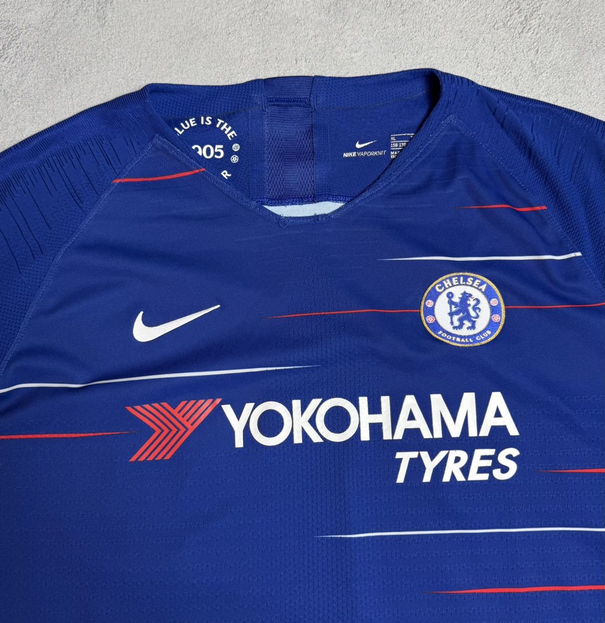 Chelsea Soccer Chelsea 2018 2019 Home Shirt Soccer Jersey Nike #10 Hazard Size US XS / EU 42 / 0 - 5 Thumbnail