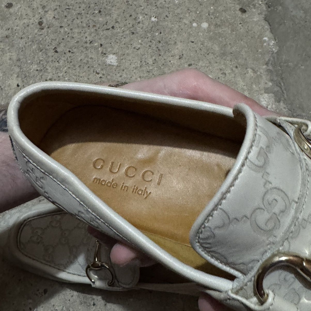 Designer × Gucci Gucci leather horsebit loafers Size US 8.5 / IT 38.5 - 11 Thumbnail