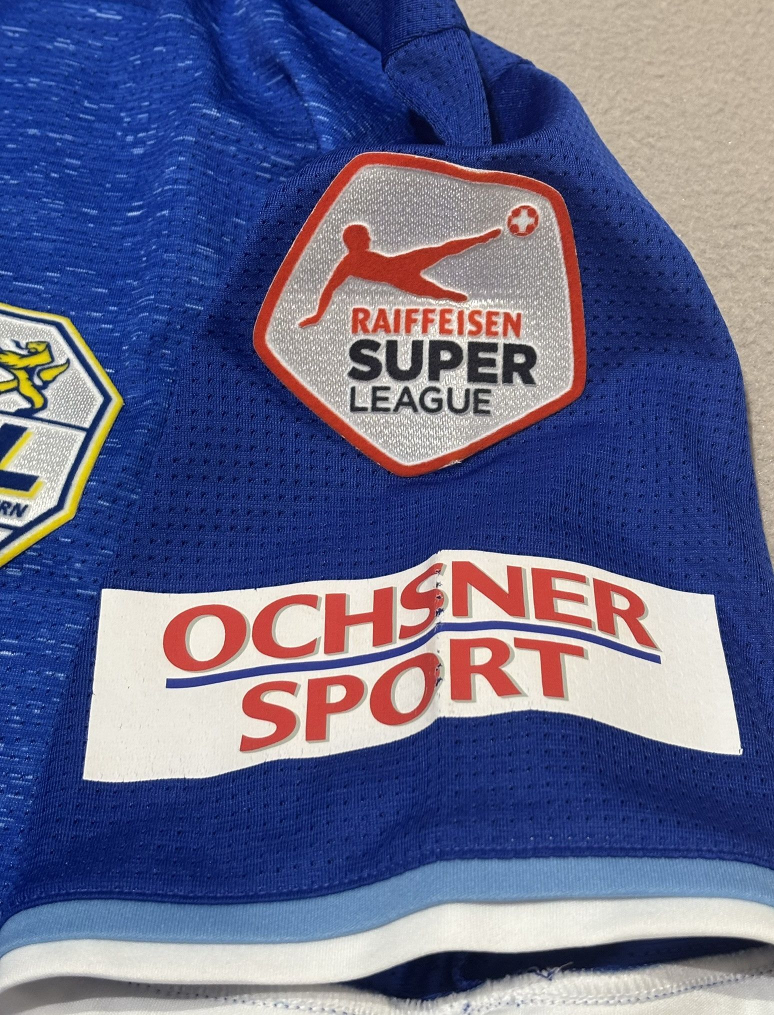 Adidas FC Luzern 2017/2018 Adidas #4 Player Issue Football Jersey Size US L / EU 52-54 / 3 - 9 Thumbnail