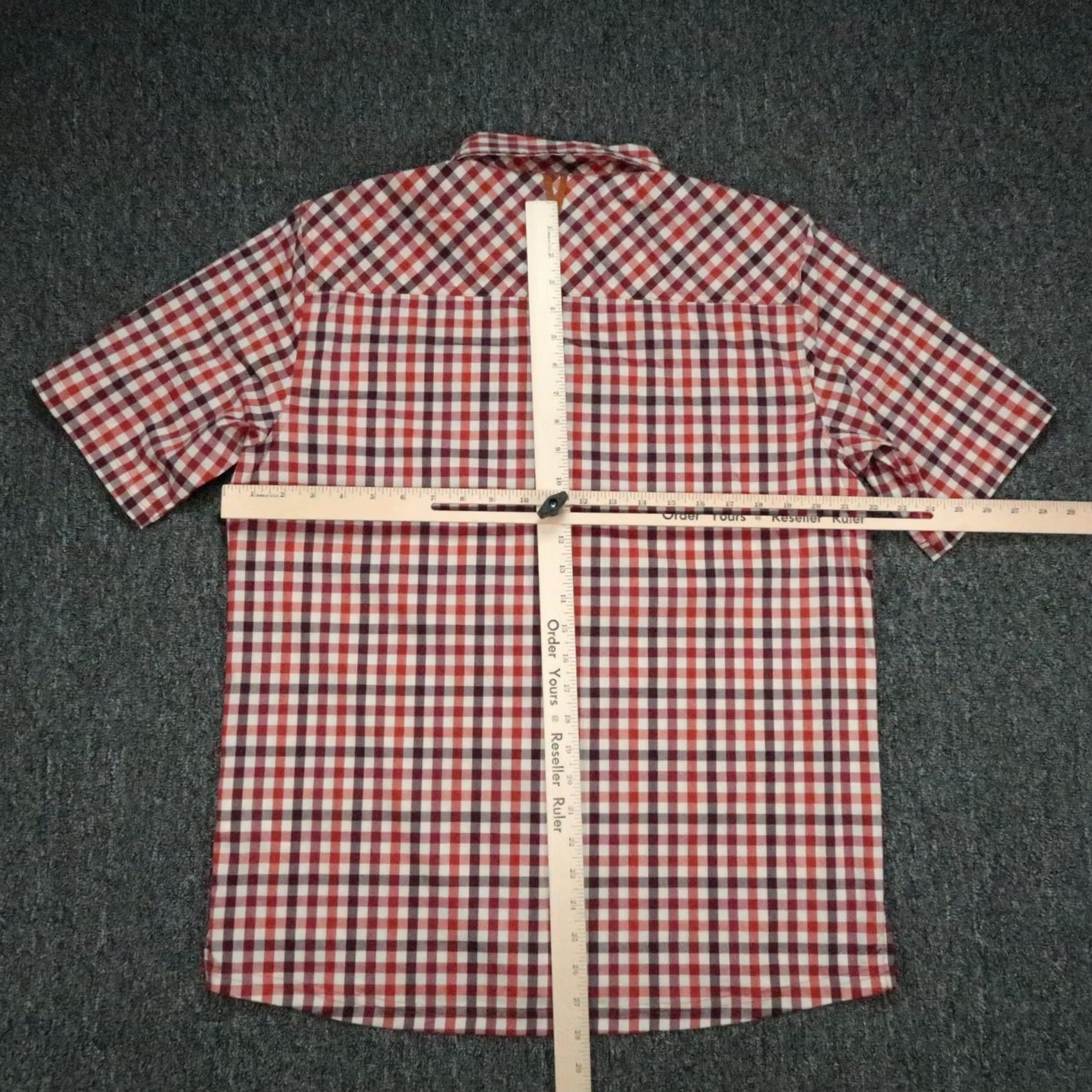 Outdoor Research Outdoor Research Shirt Men L Plaid Burnt Orange Short Sleeve Button-Up with Pockets Size US L / EU 52-54 / 3 - 7 Thumbnail