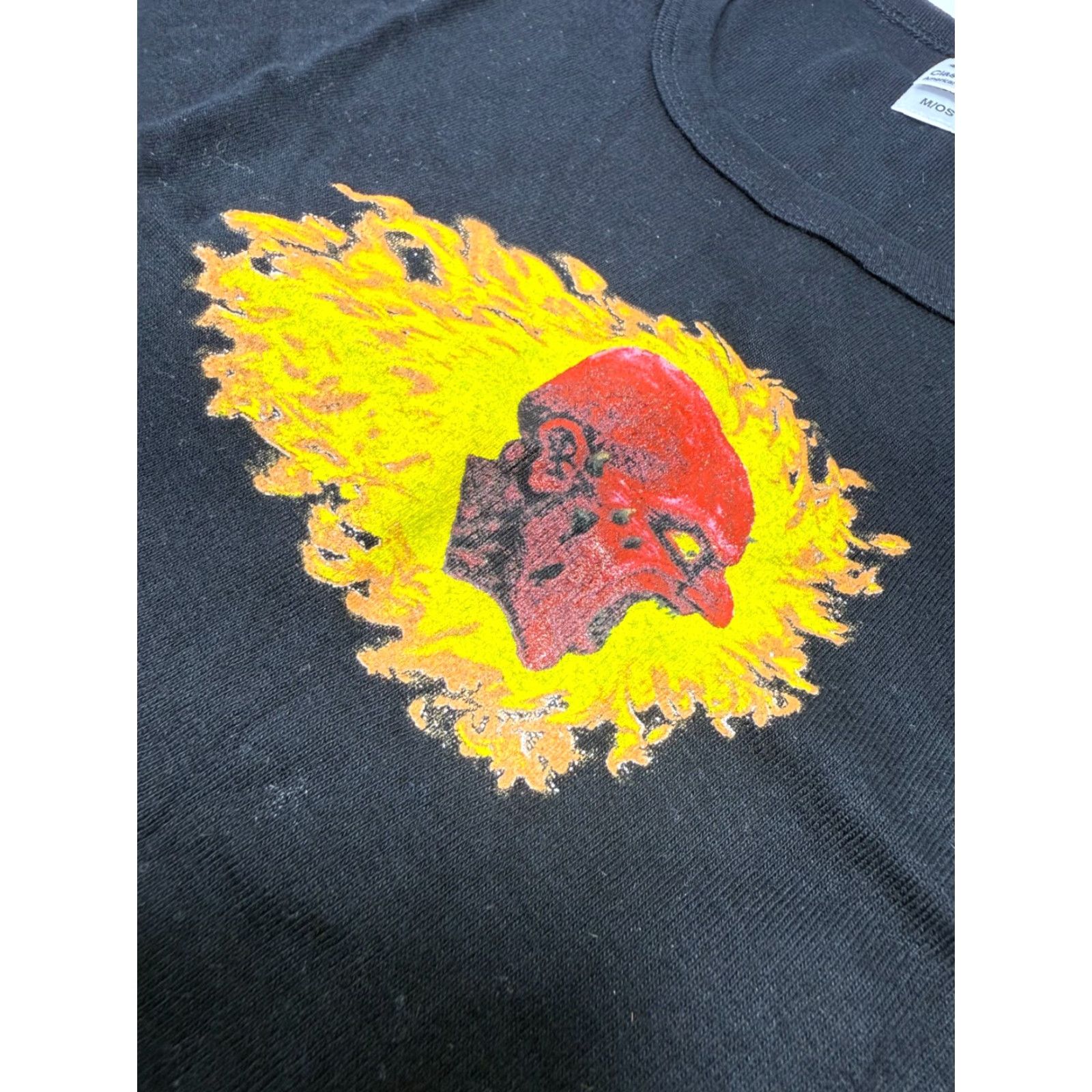 American Apparel VINTAGE BIG DUMB FACE Original T-Shirt Adult Medium Black Graphic Print Unisex 2000s Promotional Size US M / EU 48-50 / 2 - 4 Thumbnail