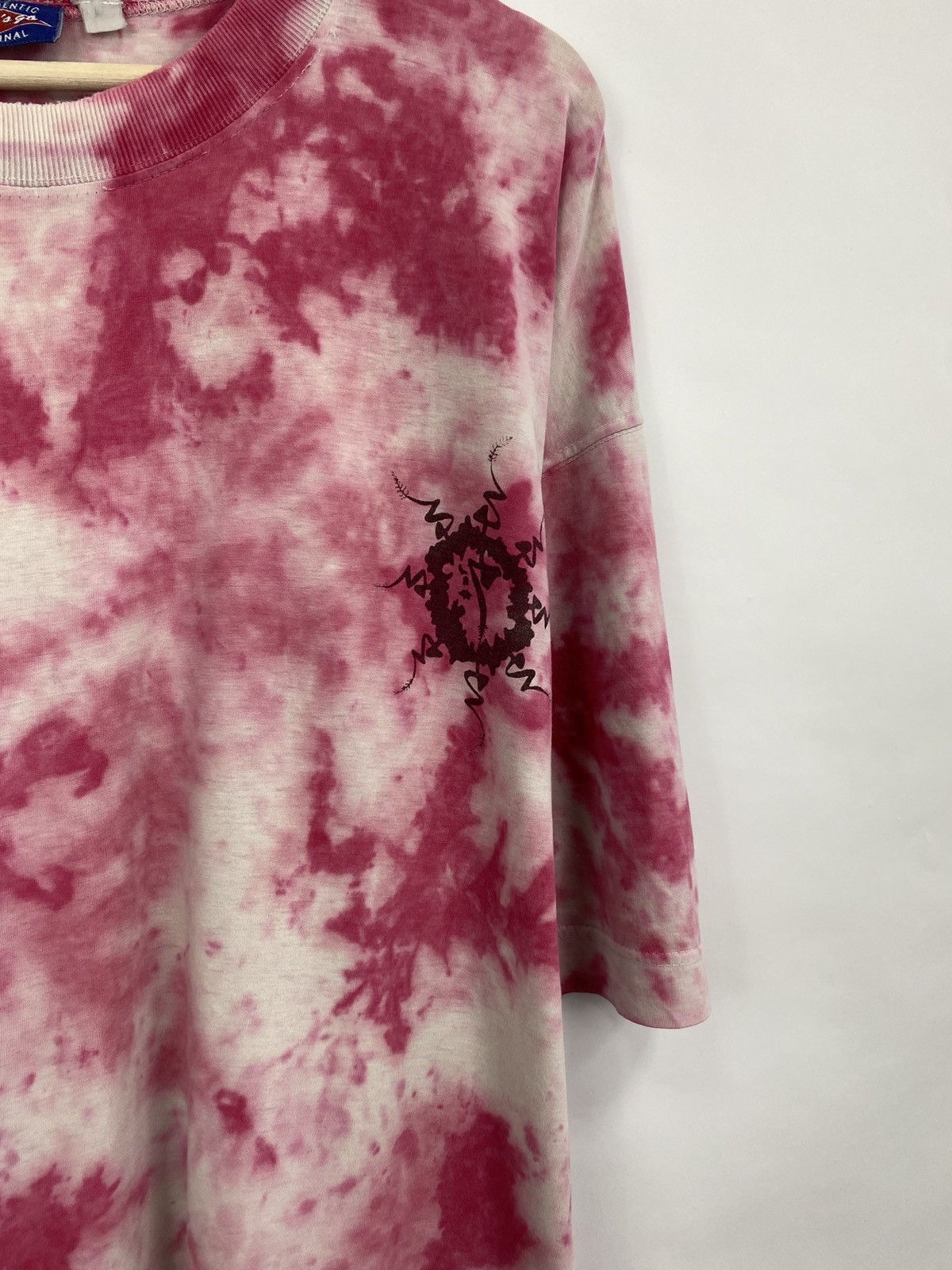 Japanese Brand 🇯🇵☯️ Vintage 90s Mushroom Yin Yang Japan T-Shirt tie dye Size US XXL / EU 58 / 5 - 6 Thumbnail
