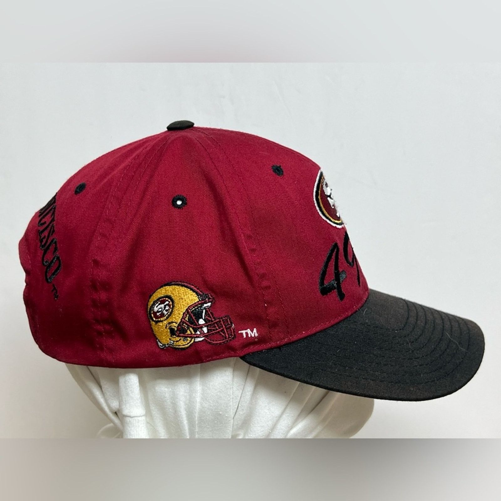 NFL Vintage 1990's San Francisco 49ers Team NFL Cap/Hat Size ONE SIZE - 2 Thumbnail