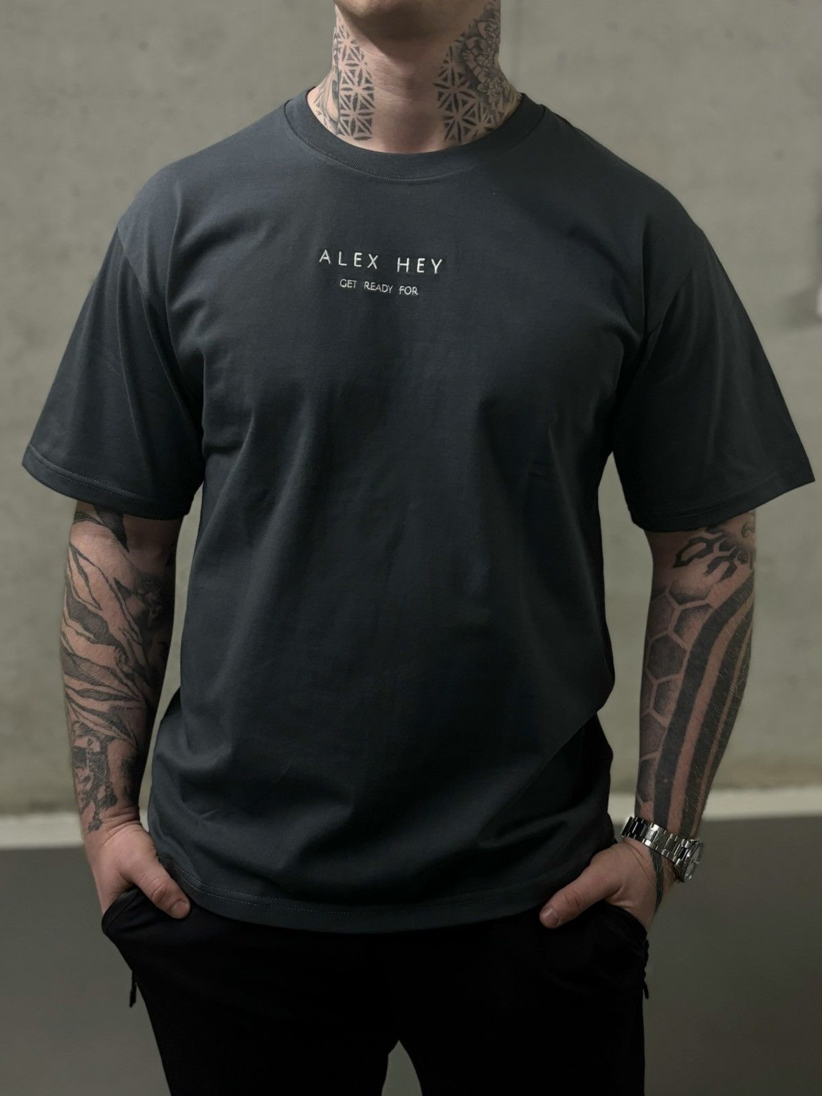 Other SIGNATURE BLANK T-SHIRT - GRAPHITE Size US L / EU 52-54 / 3 - 2 Thumbnail