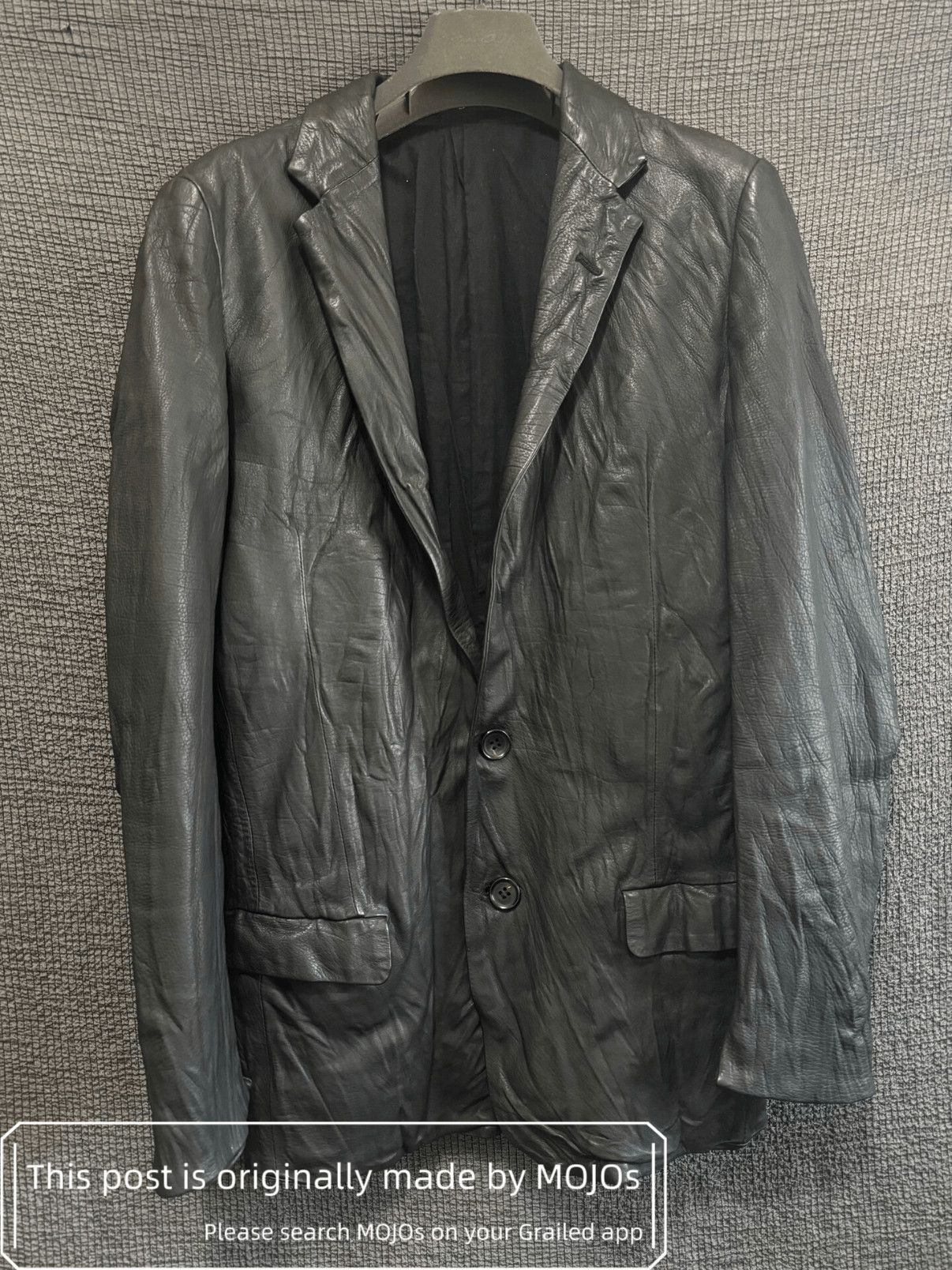 Julius Goth_ik; era Julius x Gordini Waxed Leather Moto Rider