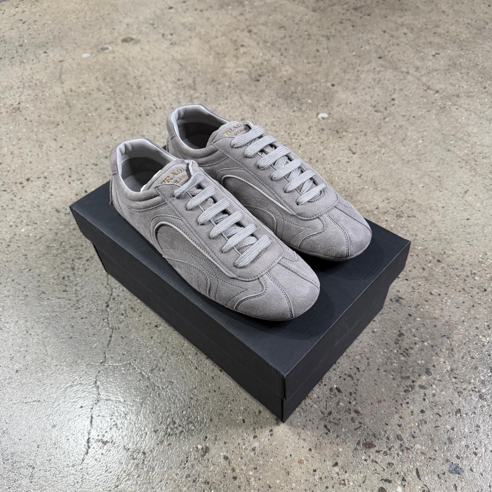Prada Prada Montecarlo Suede Sneakers Size US 9 / EU 42 - 1 Thumbnail