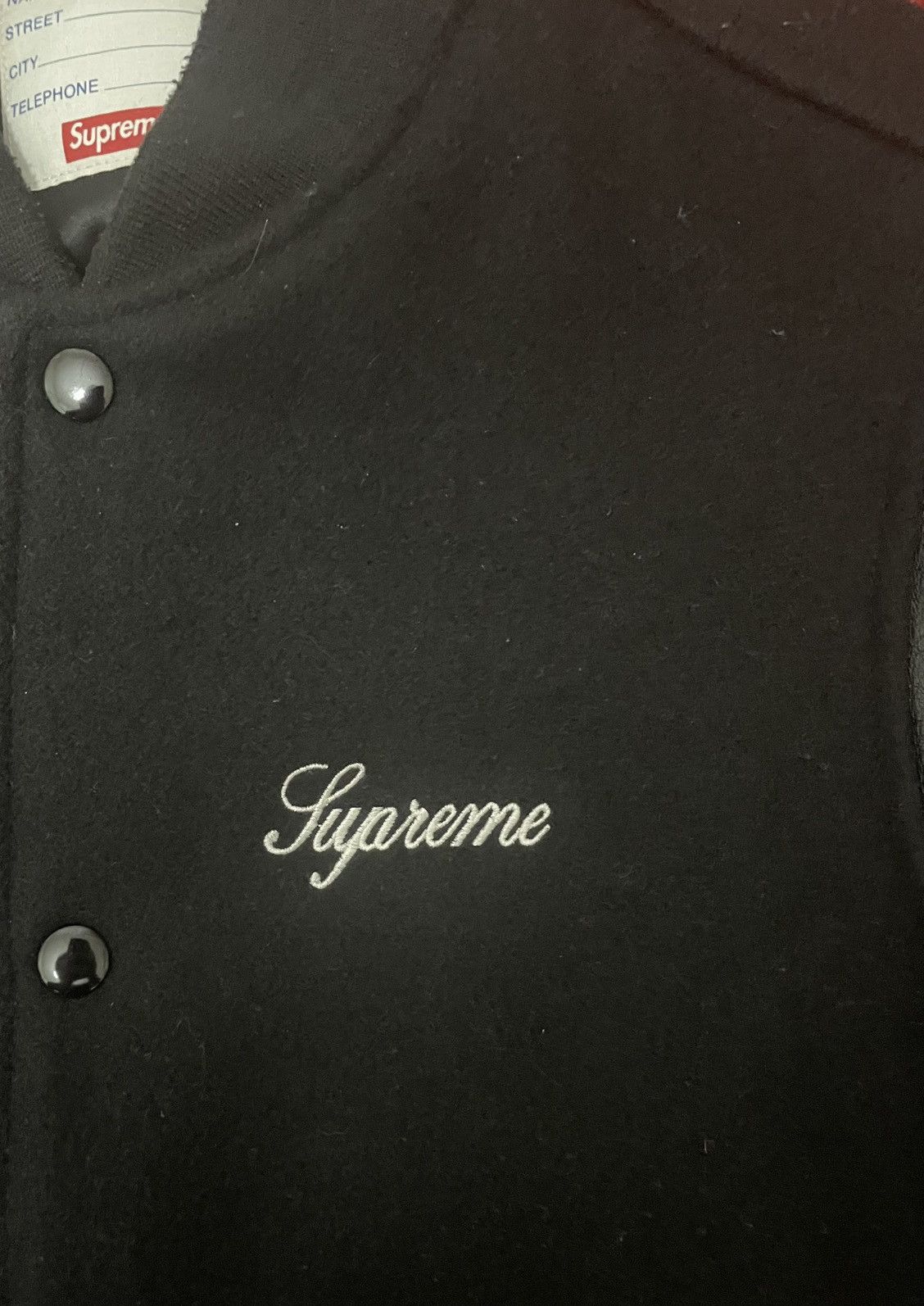 Supreme Supreme Crew Team Varsity Jacket Size US S / EU 44-46 / 1 - 4 Thumbnail
