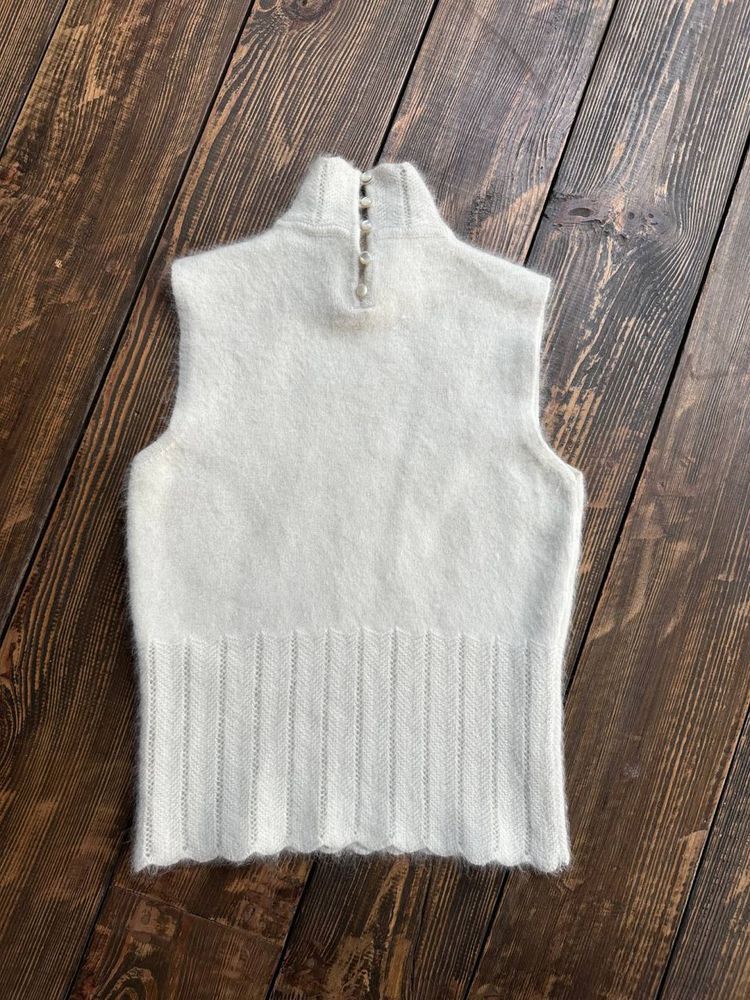 Dior Christian Dior Galliano Cashmere Sweater Vintage Vest Size S / US 4 / IT 40 - 3 Thumbnail