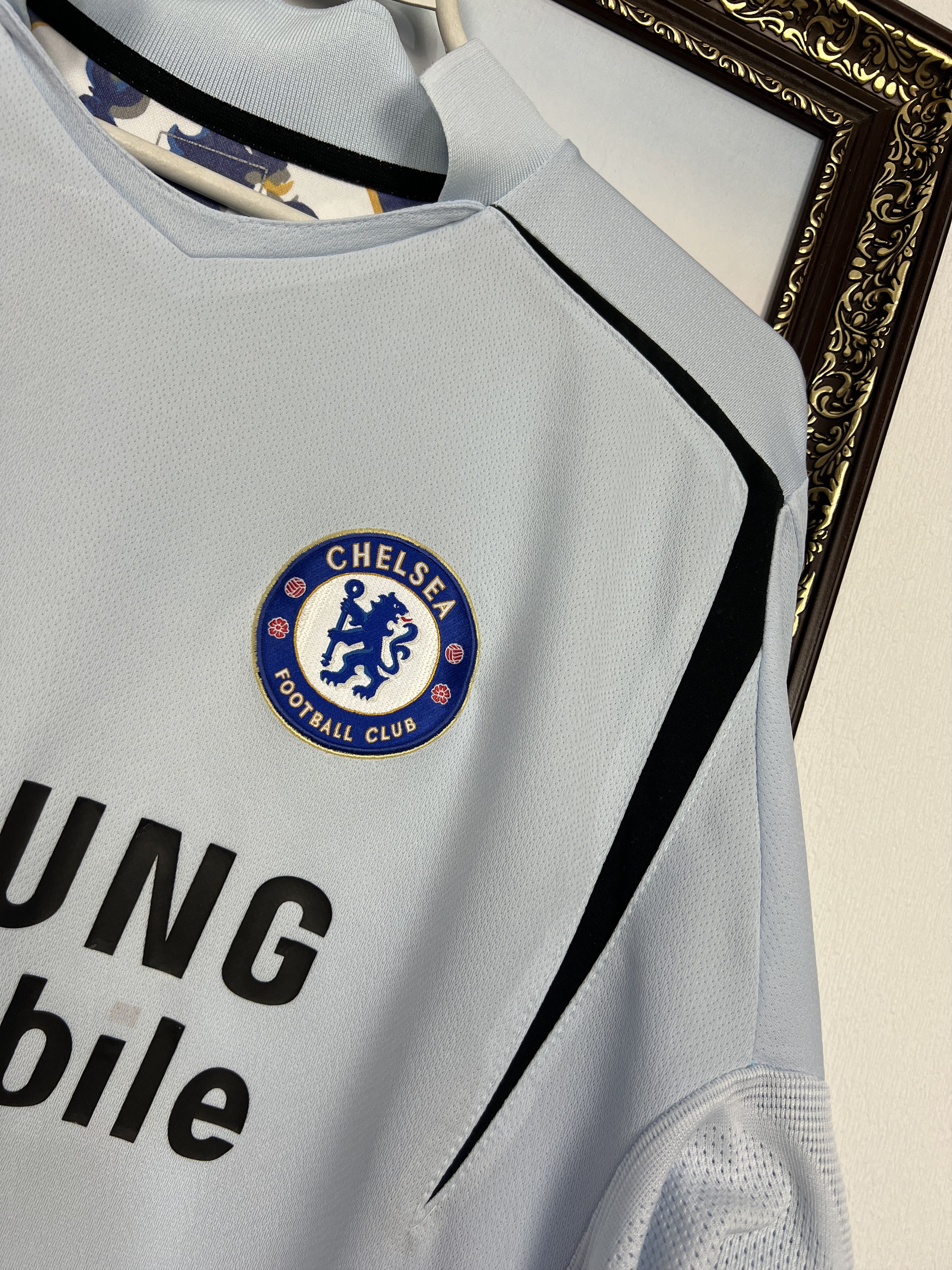 Umbro Chelsea Away football shirt 2005 Soccer #16 Robben Jersey Size US L / EU 52-54 / 3 - 4 Thumbnail