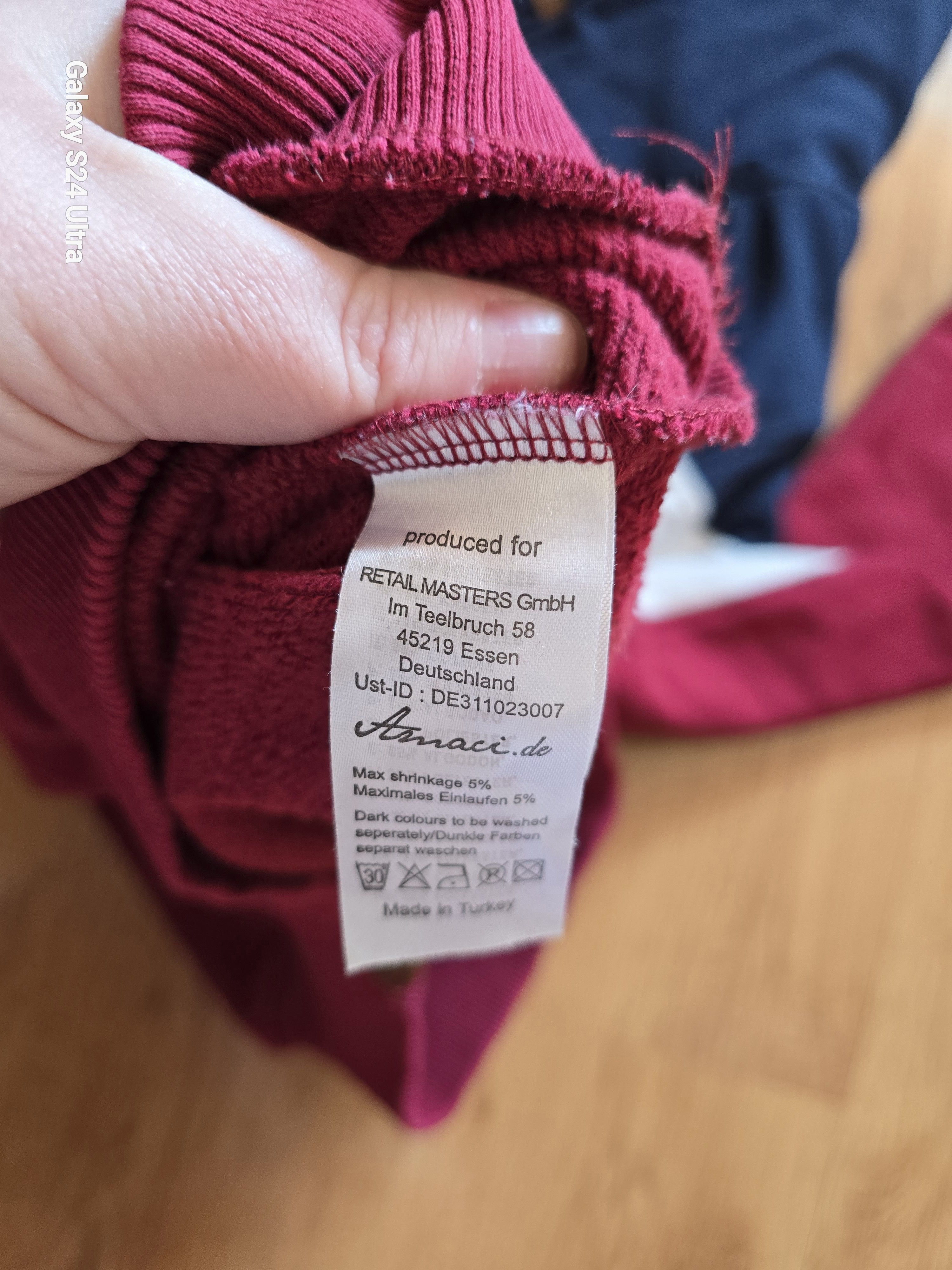 Other thick warm sweatshirt Size US XL / EU 56 / 4 - 4 Thumbnail