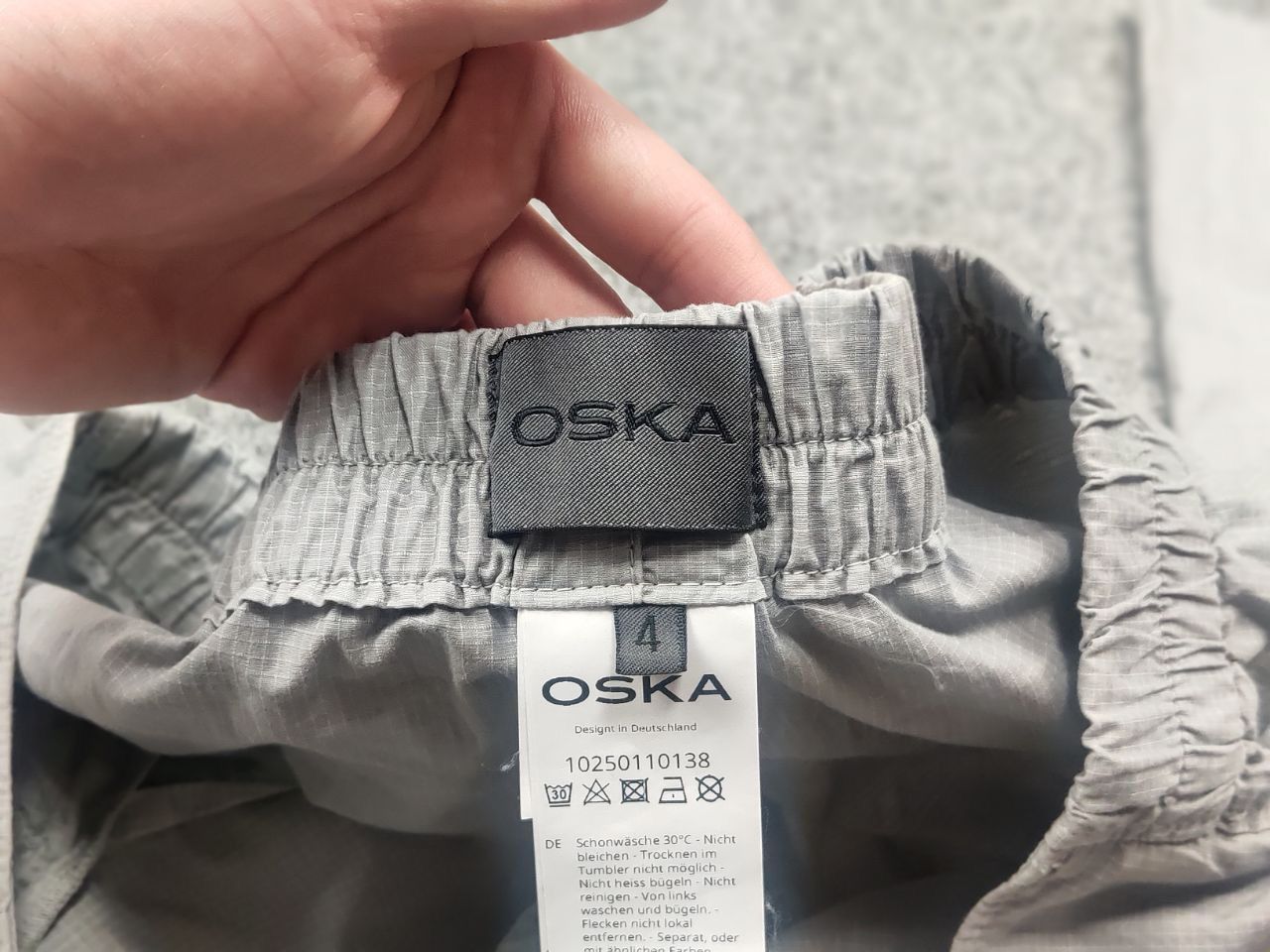 OSKA Oska Design Germany Wide Leg Drawstring Pants Lagenlook Size 35" - 11 Thumbnail