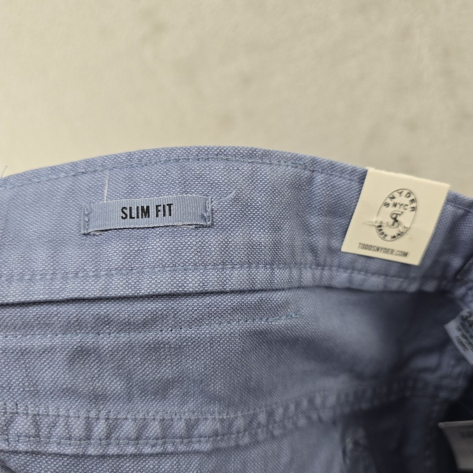Todd Snyder Todd Snyder Slim Fit Stetch 5 Pocket Linen Pants 34x32 Size US 34 / EU 50 - 10 Thumbnail