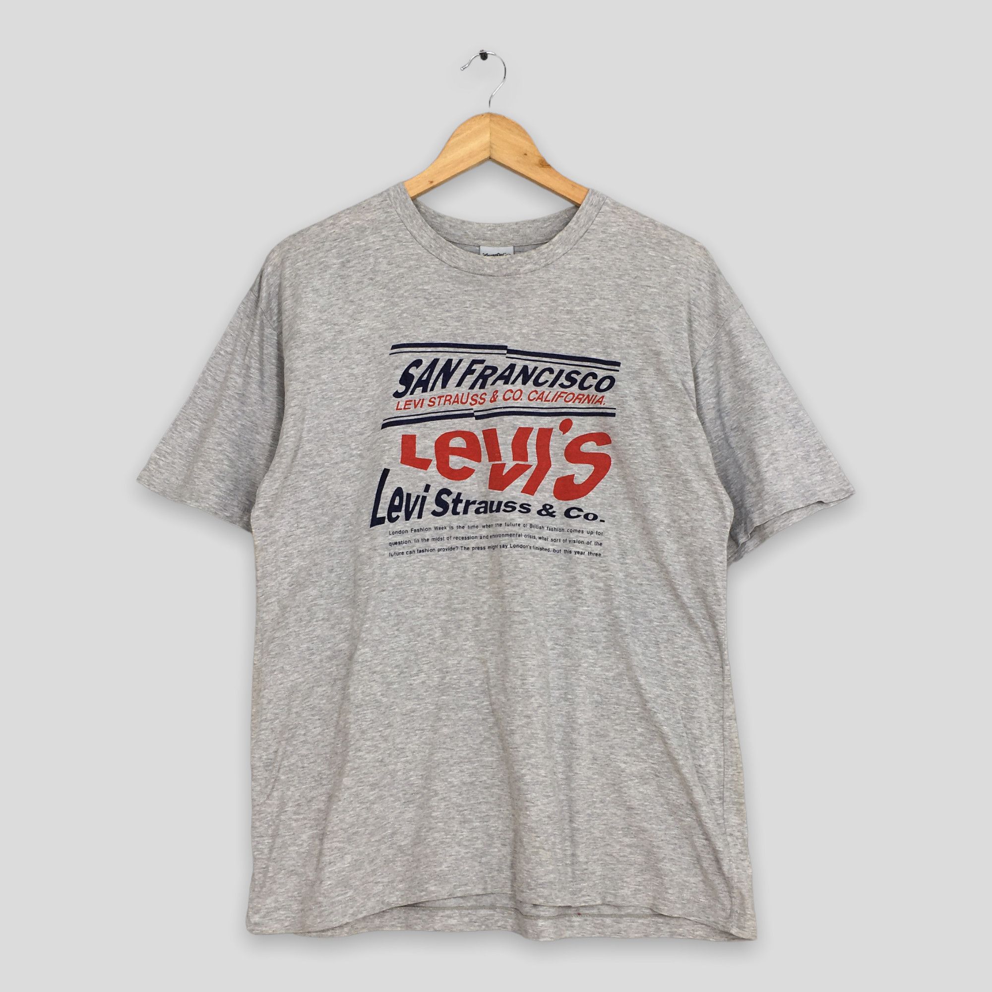 Levi's Vintage 90's Levis San Francisco Tshirt Large Size US L / EU 52-54 / 3 - 1 Thumbnail