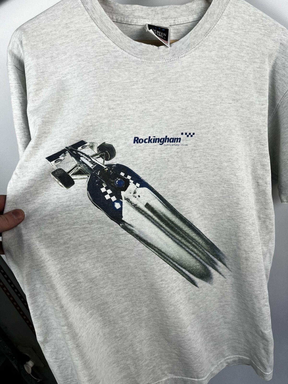 Vintage Rockingham supporters club t shirt racing vintage Size US L / EU 52-54 / 3 - 8 Thumbnail