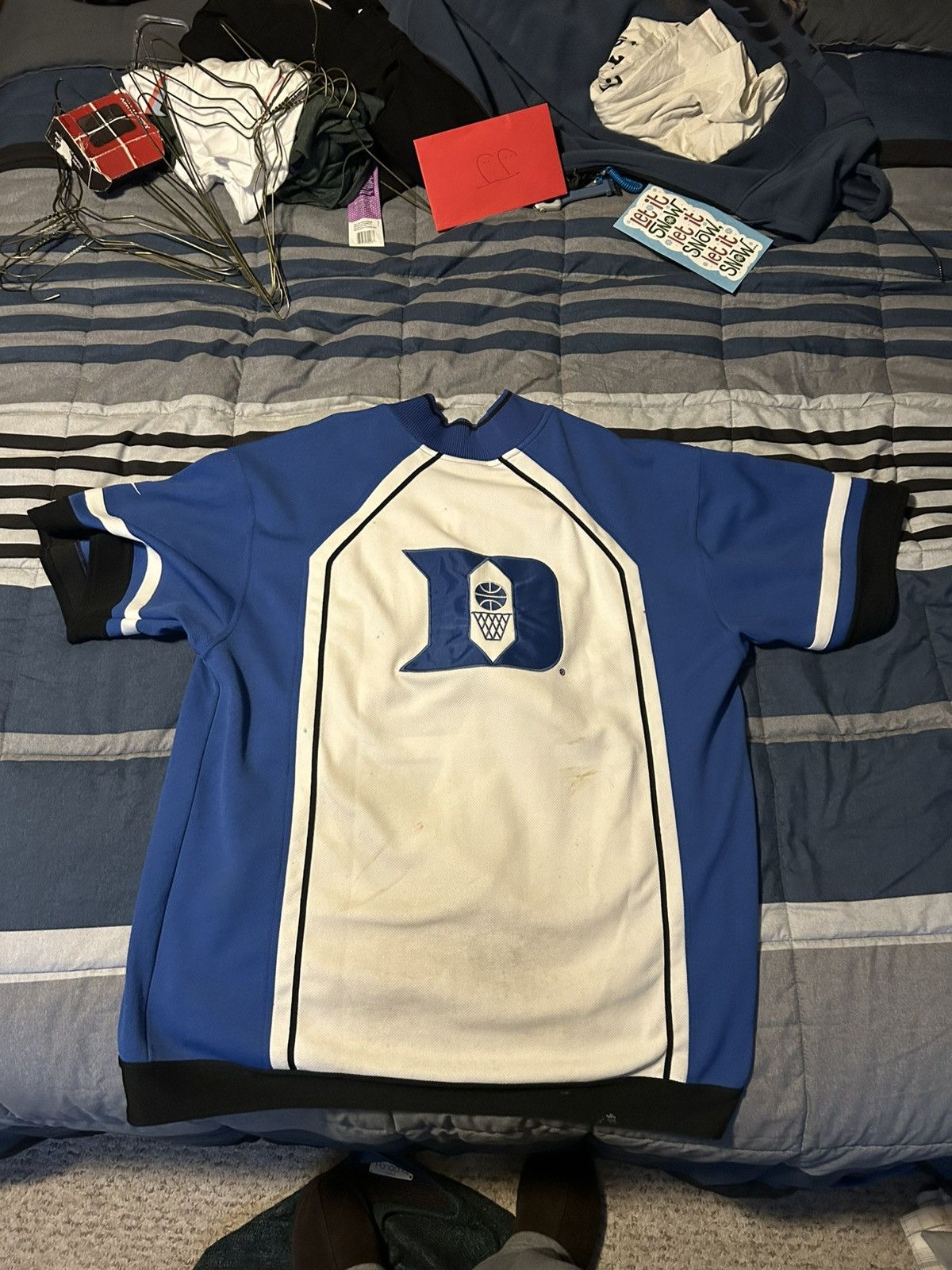 Nike × Vintage Nike Duke vintage basketball Size US XL / EU 56 / 4 - 1 Thumbnail