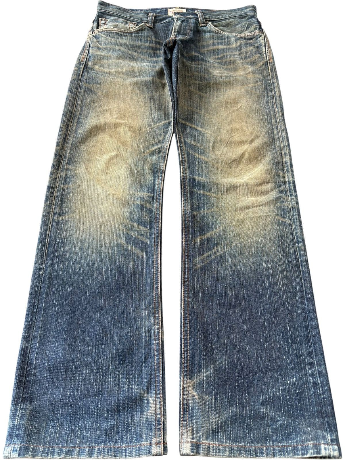 Edwin Exclusive Vintage Edwin XV Mud Wash Loose Jeans Size US 32 / EU 48 - 1 Thumbnail
