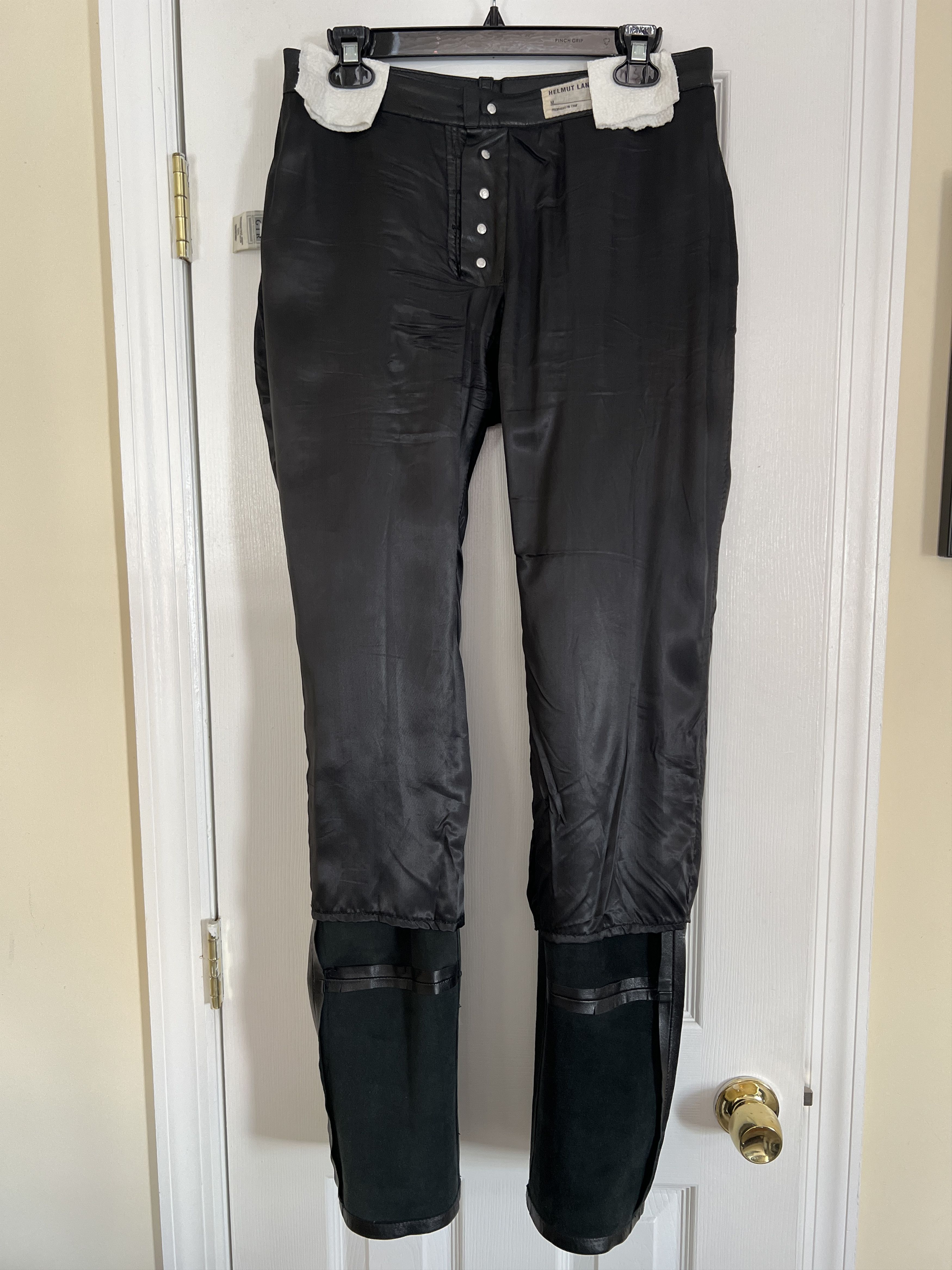 Helmut Lang 1997 Leather Pants Archive Size US 31 - 6 Thumbnail