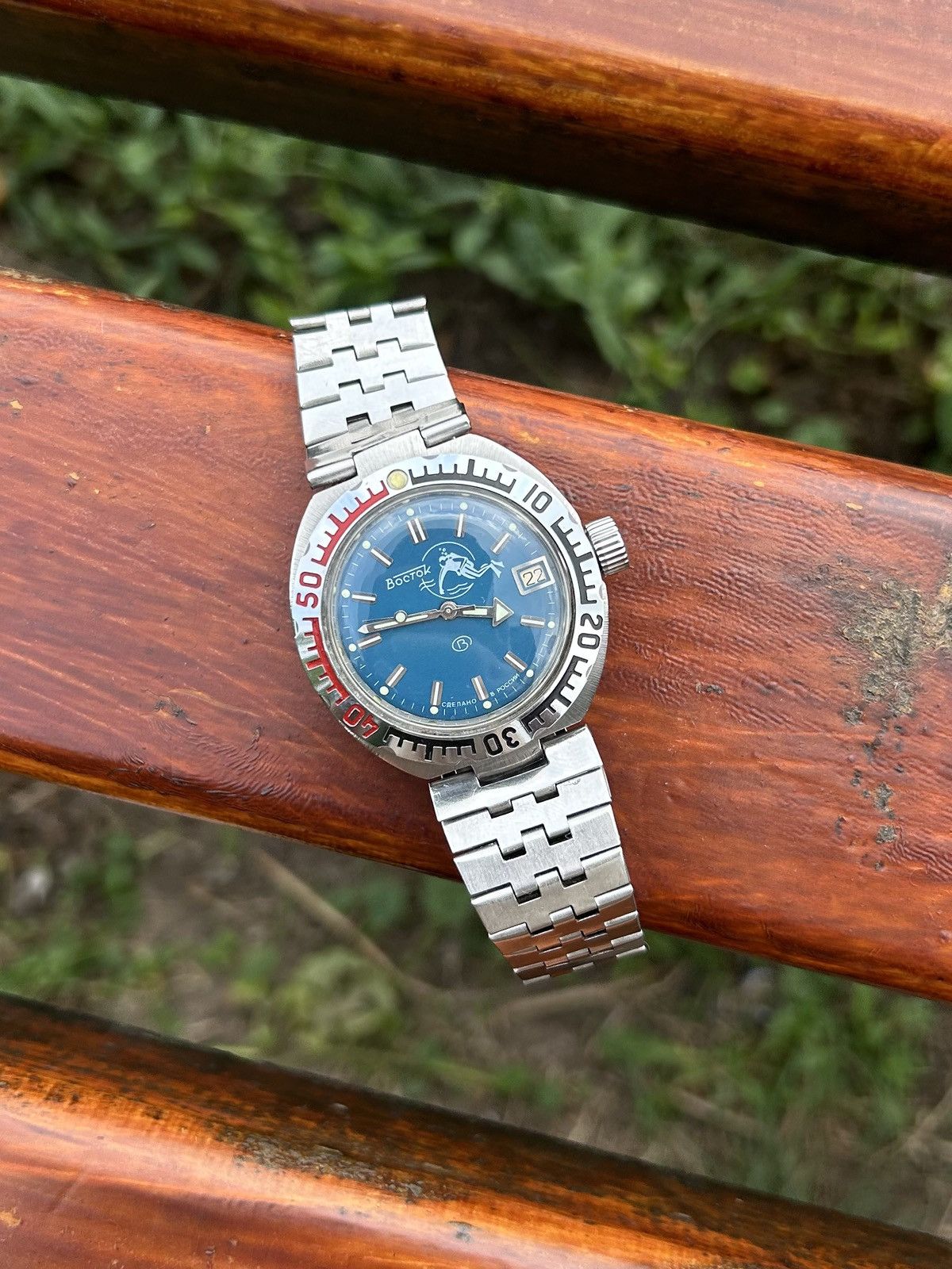 Vintage Vintage Watch Vostok Amphibia Automatic Diver 1990s Size ONE SIZE - 19 Thumbnail