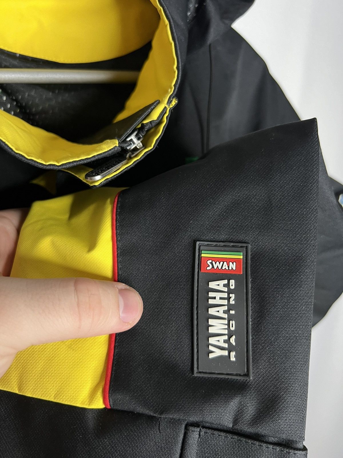 Yamaha 🏎️ Yamaha Racing Swan Big Logo SoftShell Jacket Parka Moto 🏎️ Size US XXL / EU 58 / 5 - 16 Thumbnail