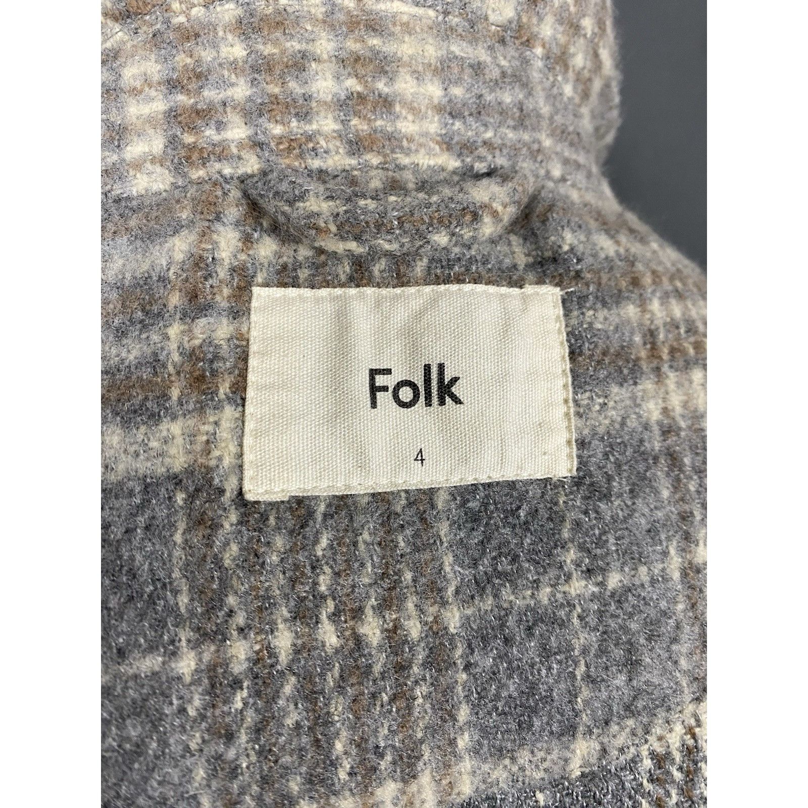 Folk MINT! Folk Men's Gray Beige Multipocket Workwear Jacket Size Size US L / EU 52-54 / 3 - 9 Thumbnail