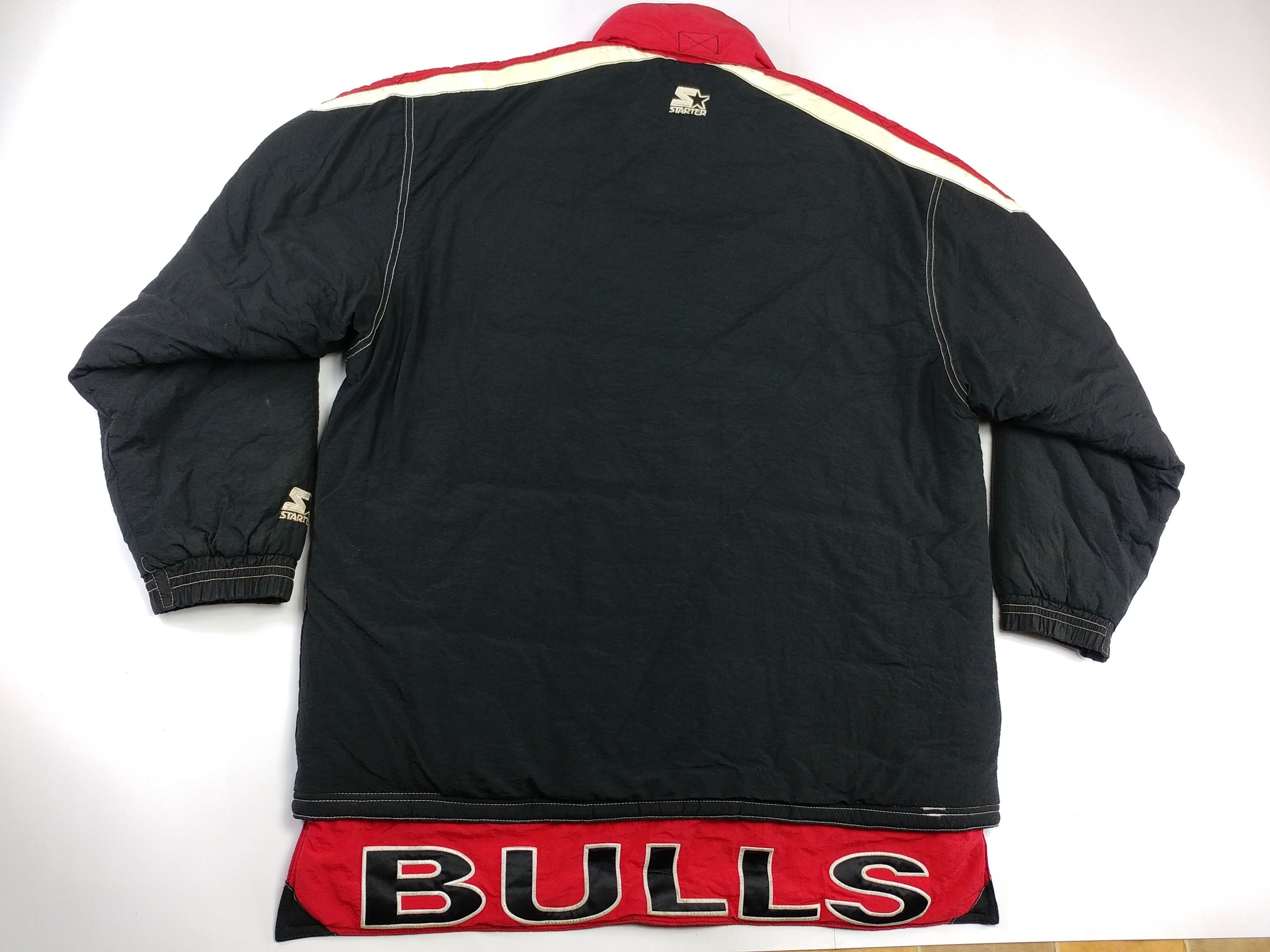 Starter NBA Chicago Bulls jacket, Starter basketball vintage 90s L Size US L / EU 52-54 / 3 - 11 Thumbnail