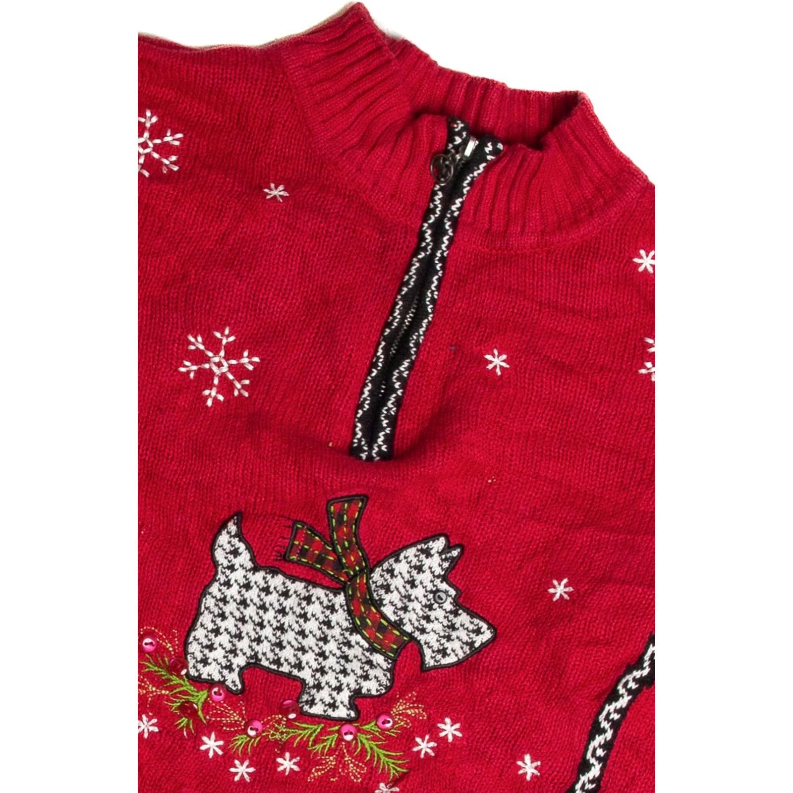 Vintage VINTAGE Red Ugly Christmas Cardigan 59728 Cardigan Large Red Christmas Womens Mens XXLTOP Size L / US 10 / IT 46 - 2 Thumbnail