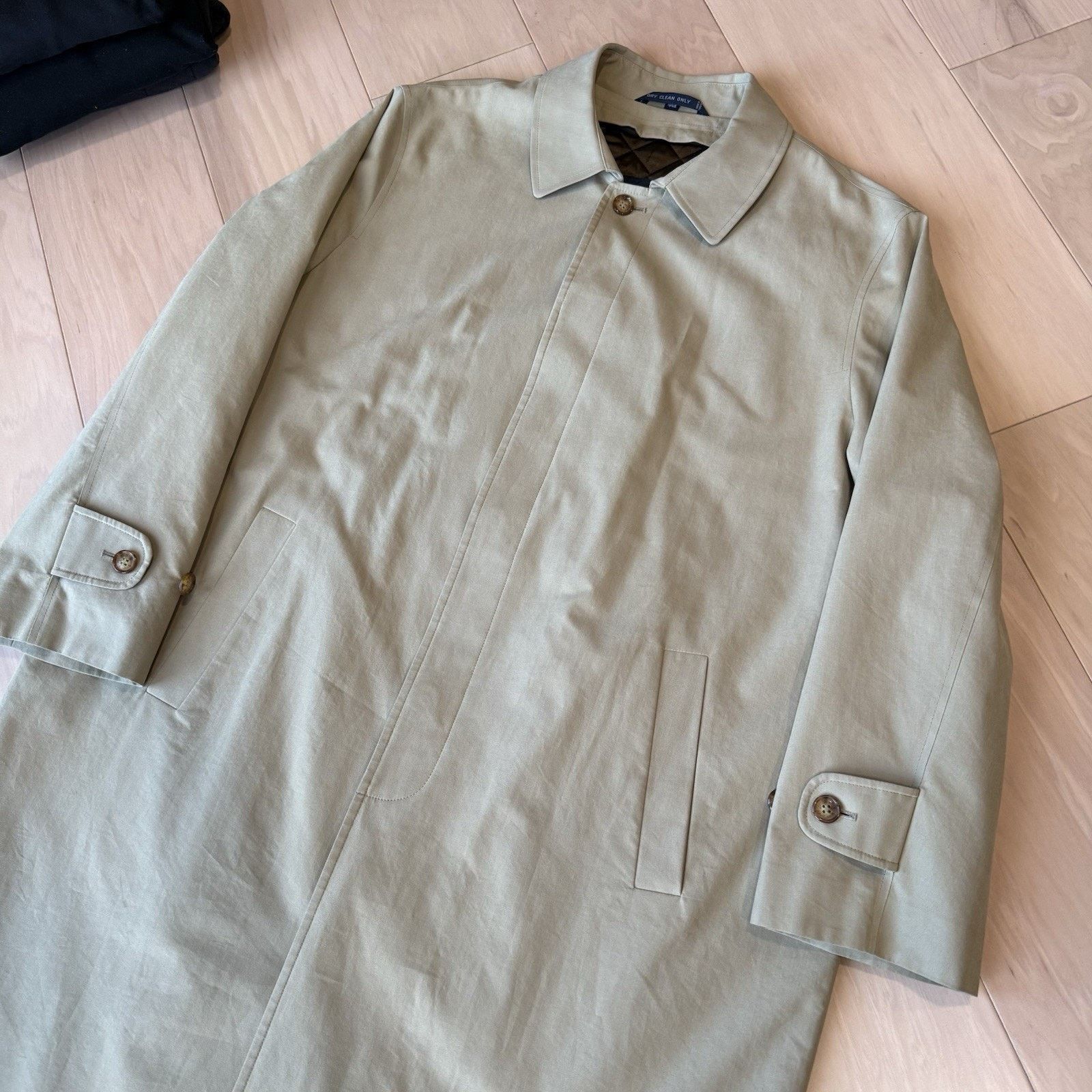 Polo Ralph Lauren Polo Ralph Lauren Trench Coat 46 Khaki Long Overcoat Winter Size US XXL / EU 58 / 5 - 11 Thumbnail