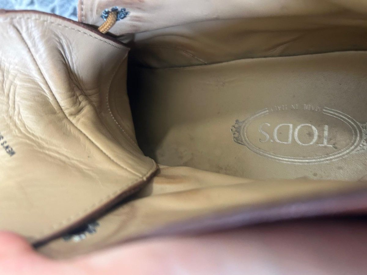 Tod's Tod’s Dark Brandy Boots Size 9.5 gently used, Size US 9.5 / EU 42-43 - 6 Thumbnail