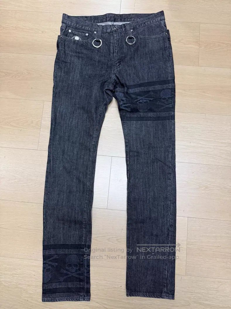 Mastermind Japan mastermind JAPAN size L Dual-waist Denim Pants Size US 27 - 2 Thumbnail