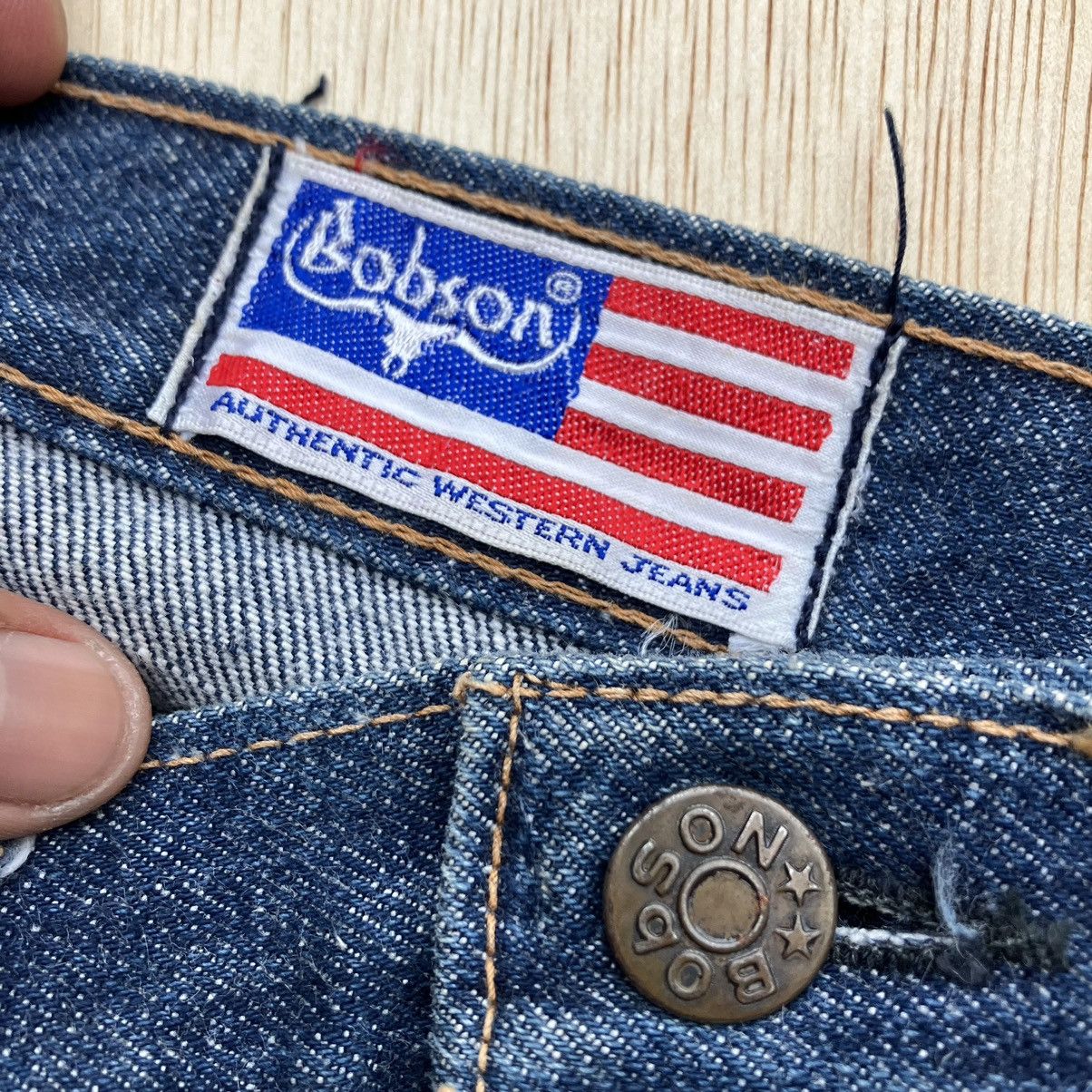 Vintage BOBSON VINTAGE FLARED JEANS Size US 30 / EU 46 - 4 Thumbnail