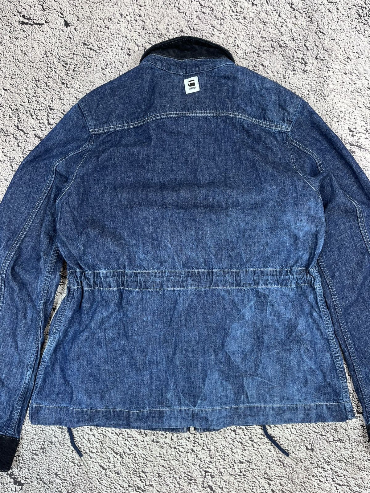 G-Star G-Star RAW Denim Jacket Corduroy Collar Workwear Carhartt Size XS / US 0-2 / IT 36-38 - 12 Thumbnail
