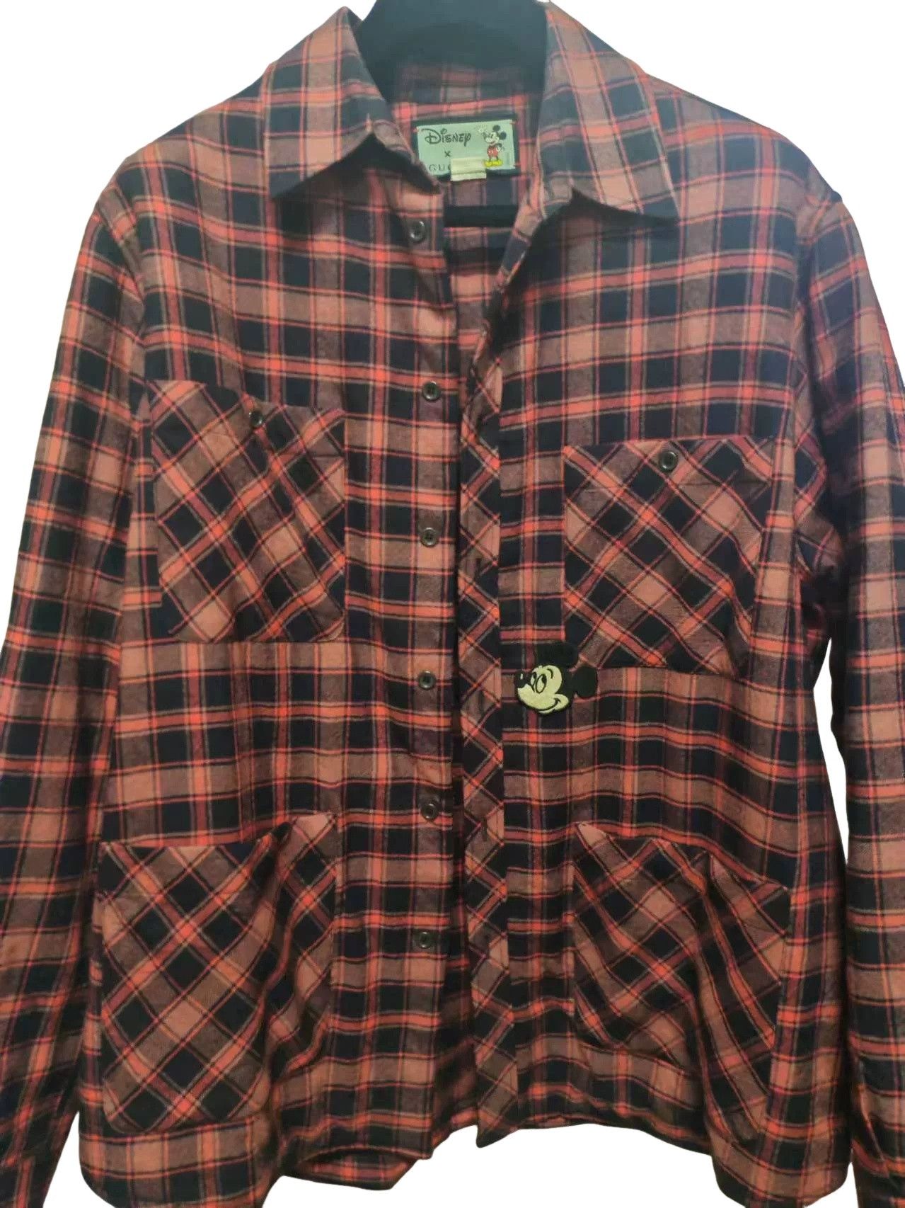 Gucci Gucci x Disney Mickey Mouse Plaid Wool Jacket 46 Size US S / EU 44-46 / 1 - 1 Thumbnail