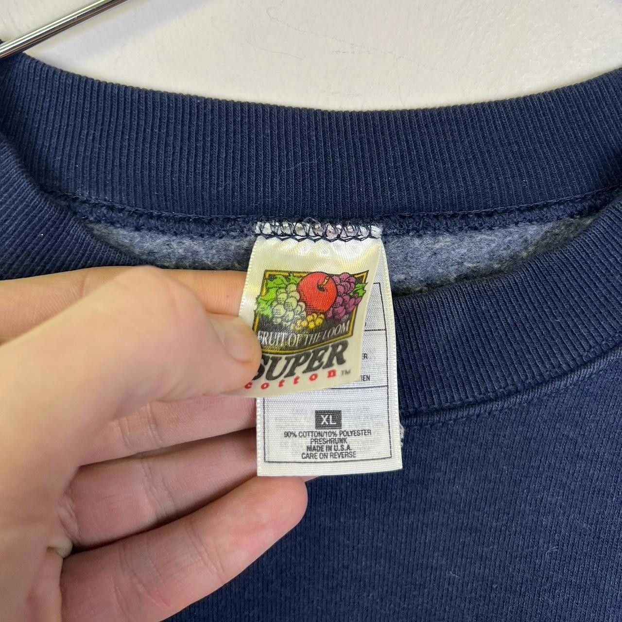 Fruit Of The Loom Vintage Seagrove Sweatshirt - Cozy and Stylish 90s FOTL Size US XL / EU 56 / 4 - 5 Thumbnail