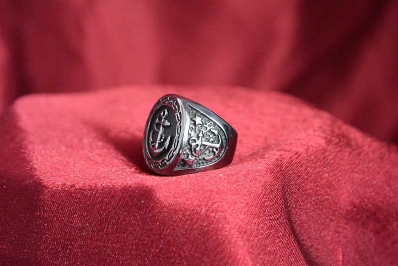 Jewelry New Trend Jewelry Rings Open Size Chrome Ring (Size 7-13) Size ONE SIZE - 4 Thumbnail