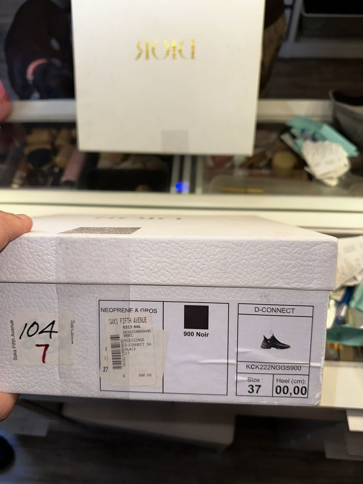 Dior Dior D-Connect Sneakers Size US 7 / IT 37 - 2 Thumbnail