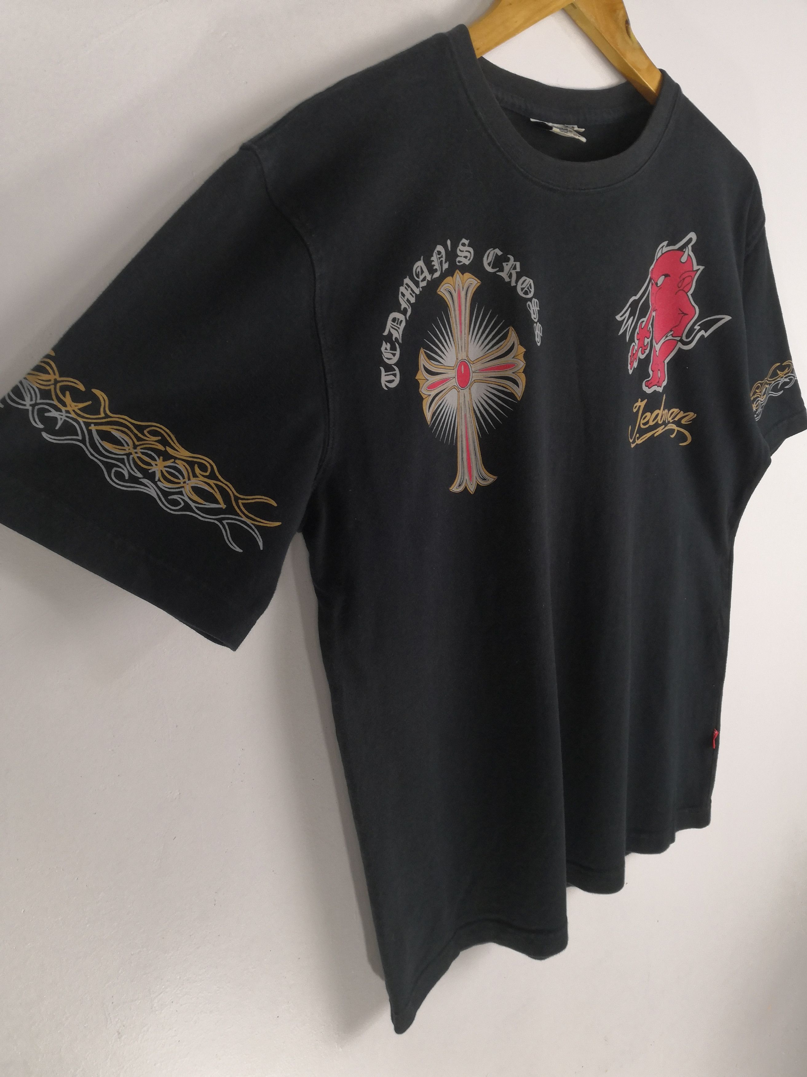 Tedman Vintage Ted Company T-Shirt Tedman Devil Size US L / EU 52-54 / 3 - 3 Thumbnail
