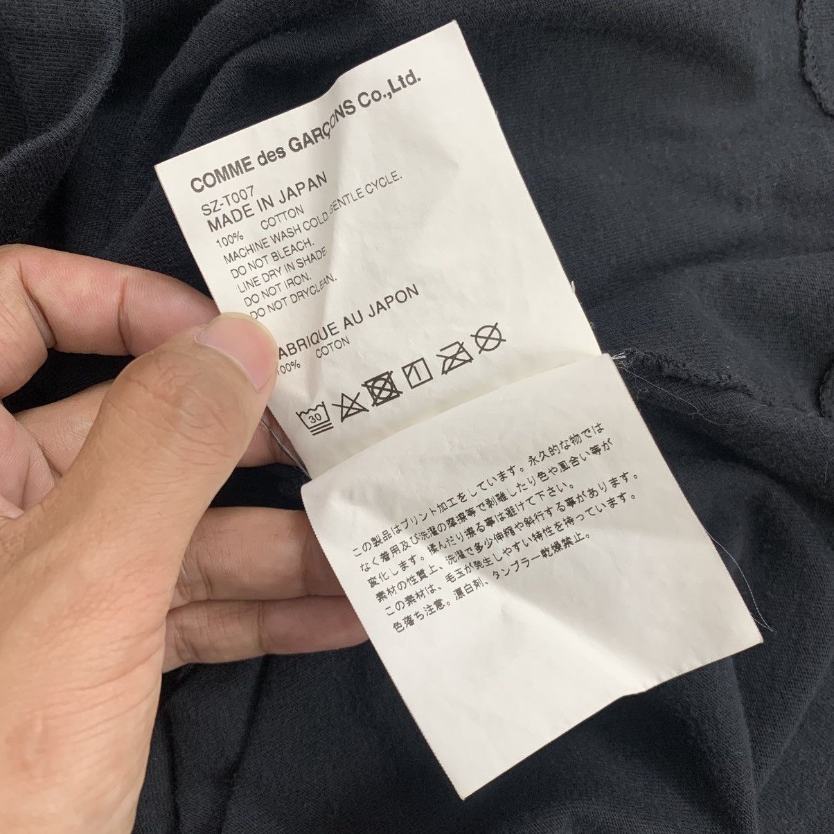 Comme des Garcons Comme des Garcons Side Taped Longsleeve Tshirt Size US L / EU 52-54 / 3 - 7 Thumbnail