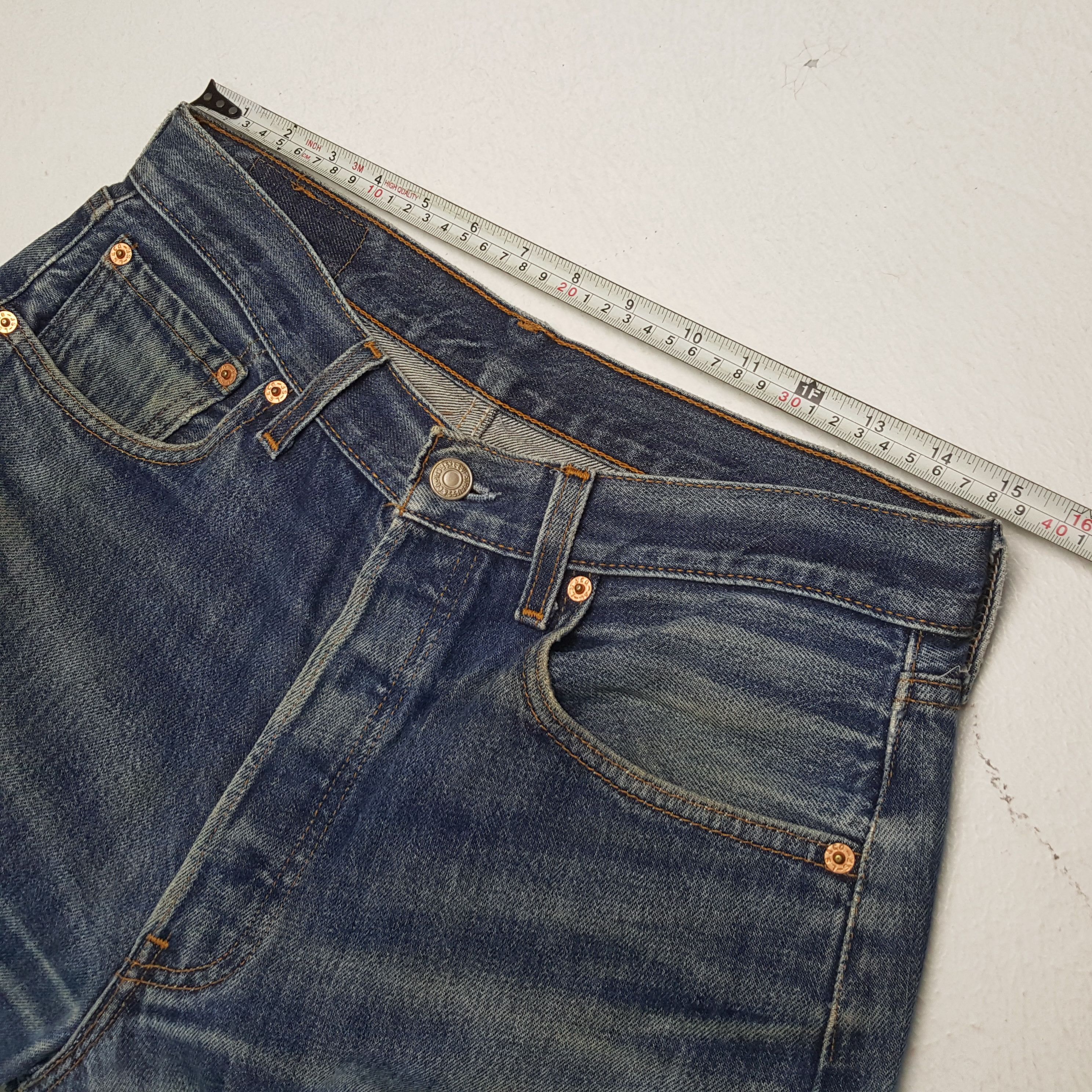Levi's × Vintage LEVI'S 501 Fashion Streetwear Style Distressed Jeans Size US 30 / EU 46 - 7 Thumbnail