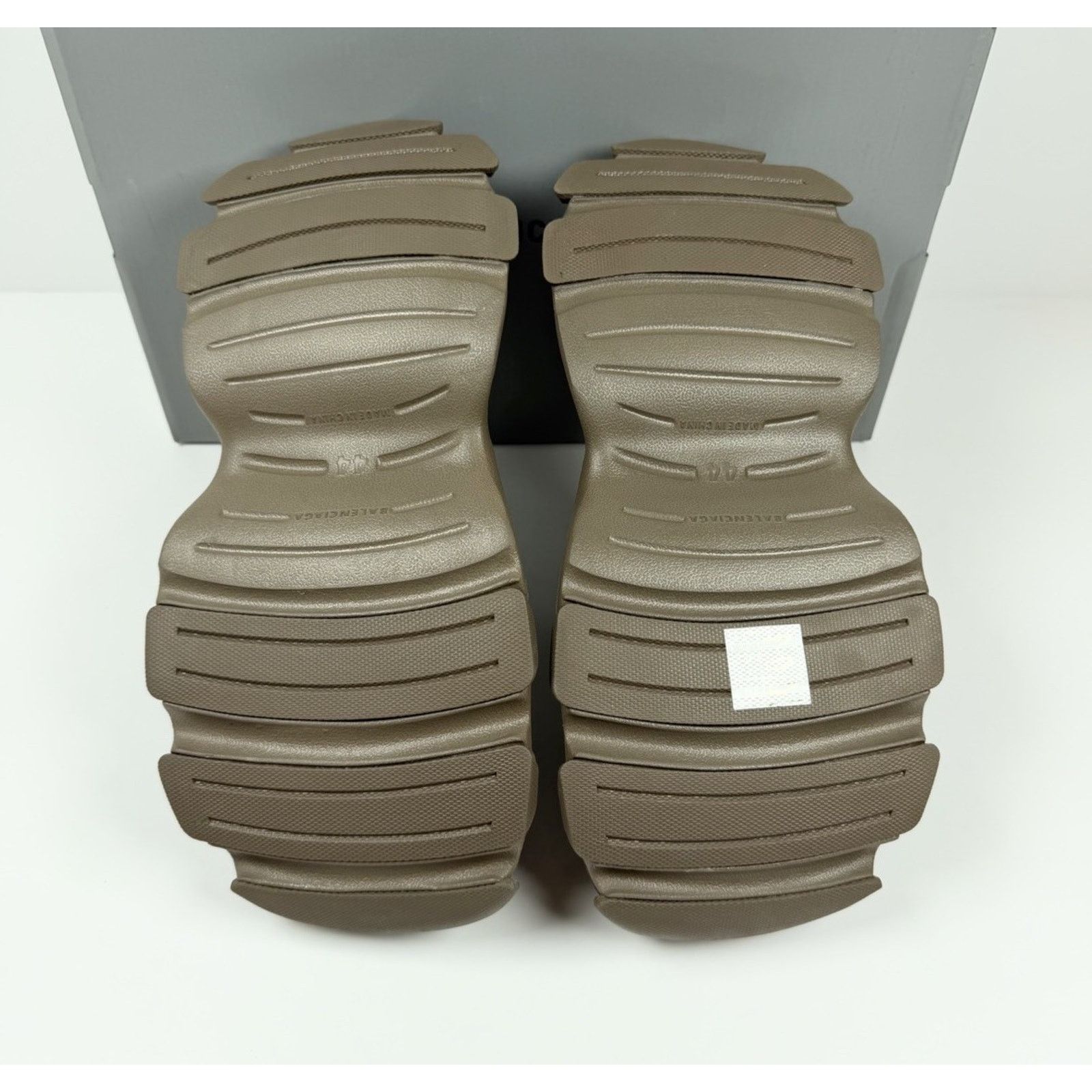 Balenciaga Size 44EU/11US - Balenciaga HD Mule Slip On Taupe NEW! Size US 11 / EU 44 - 8 Thumbnail