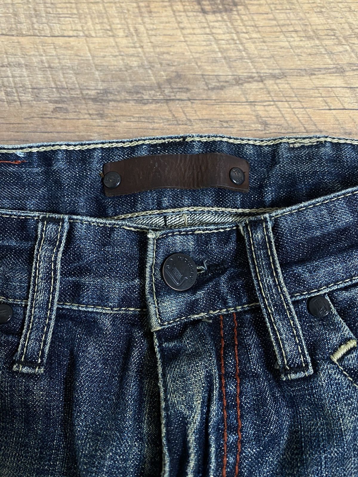 Japanese Brand Rare Y2K Baggy Jeans | Archive Avant-garde 90s Grunge Style Size US 32 / EU 48 - 9 Thumbnail