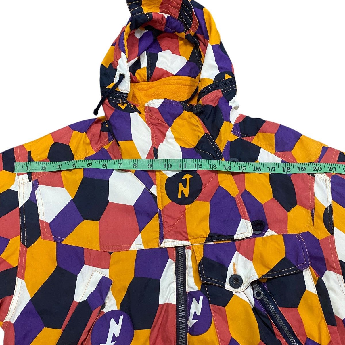 Vintage Vintage Nordica Hoodie Ski Crop Top Jacket Zipper M Size Size M / US 6-8 / IT 42-44 - 22 Thumbnail