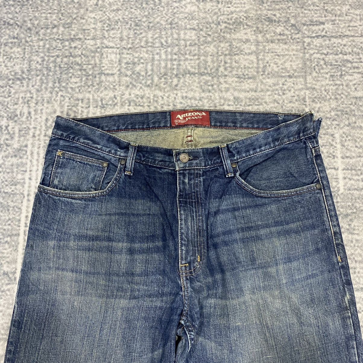 Hysteric Glamour × Japanese Brand × Le Grande Bleu (L.G.B.) Sick☠️ Arizona Mud Wash Relaxed Straight Jeans Denim 90s Size US 38 / EU 54 - 5 Thumbnail