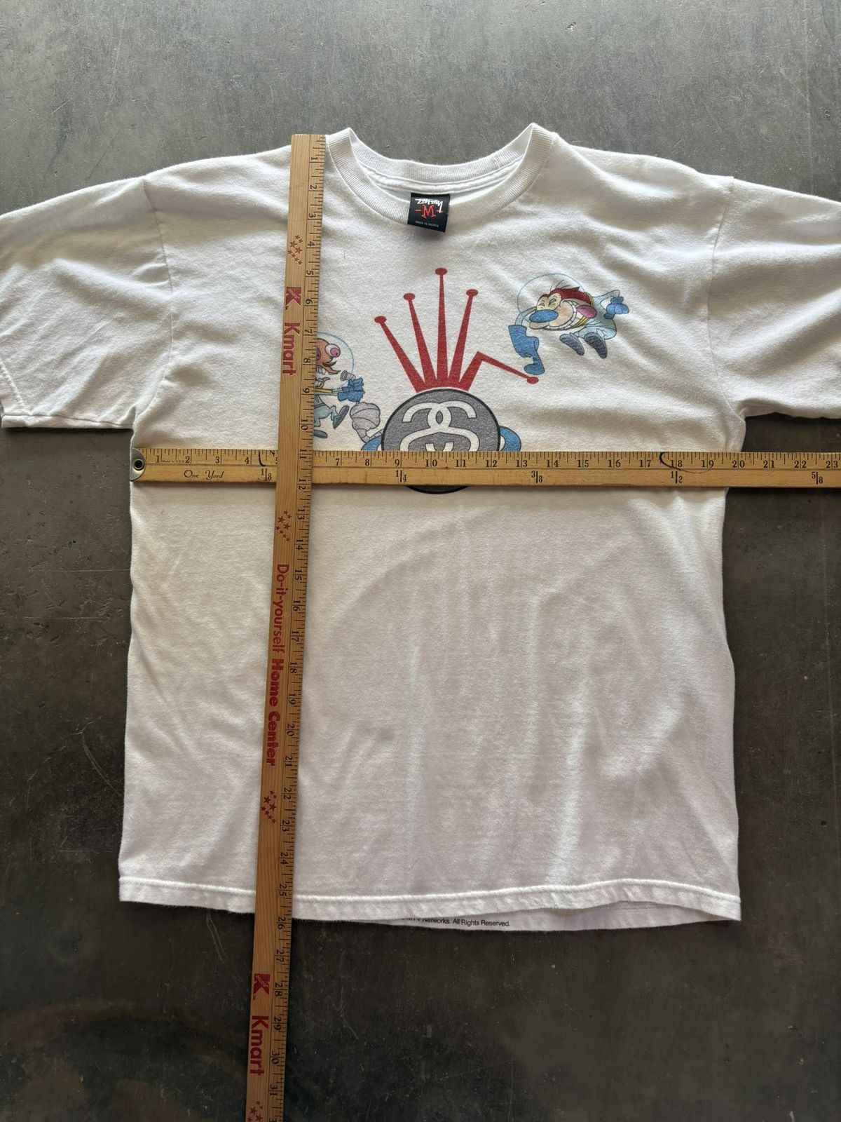 Stussy Vintage Stussy x Ren & Stimpy Tee Size US M / EU 48-50 / 2 - 5 Thumbnail