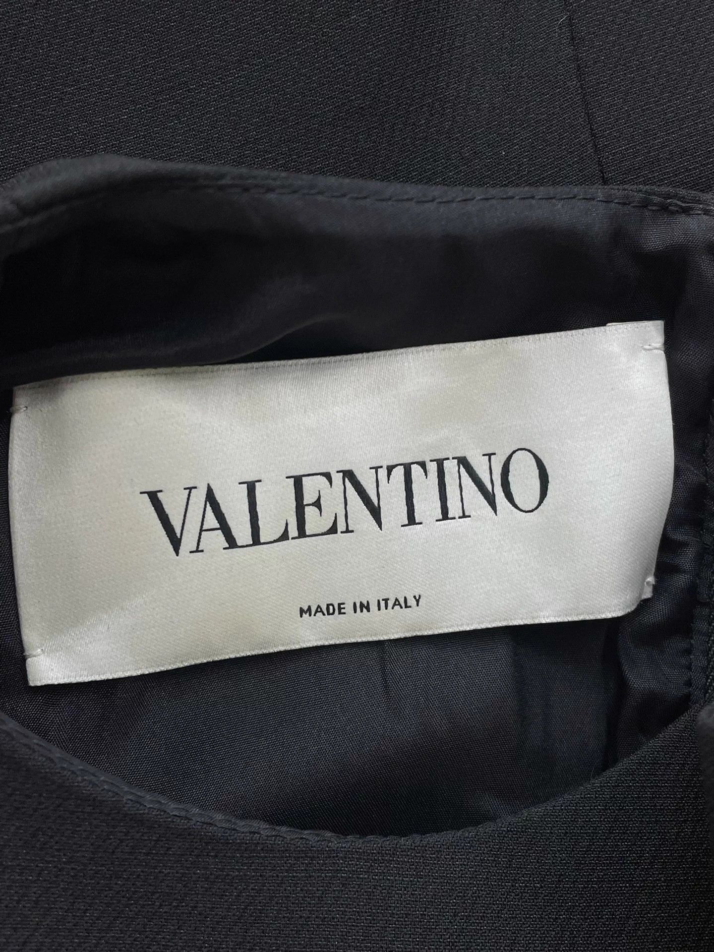Valentino Valentino Black & White Colorblocked Dress 42 Women's Size M / US 6-8 / IT 42-44 - 4 Thumbnail