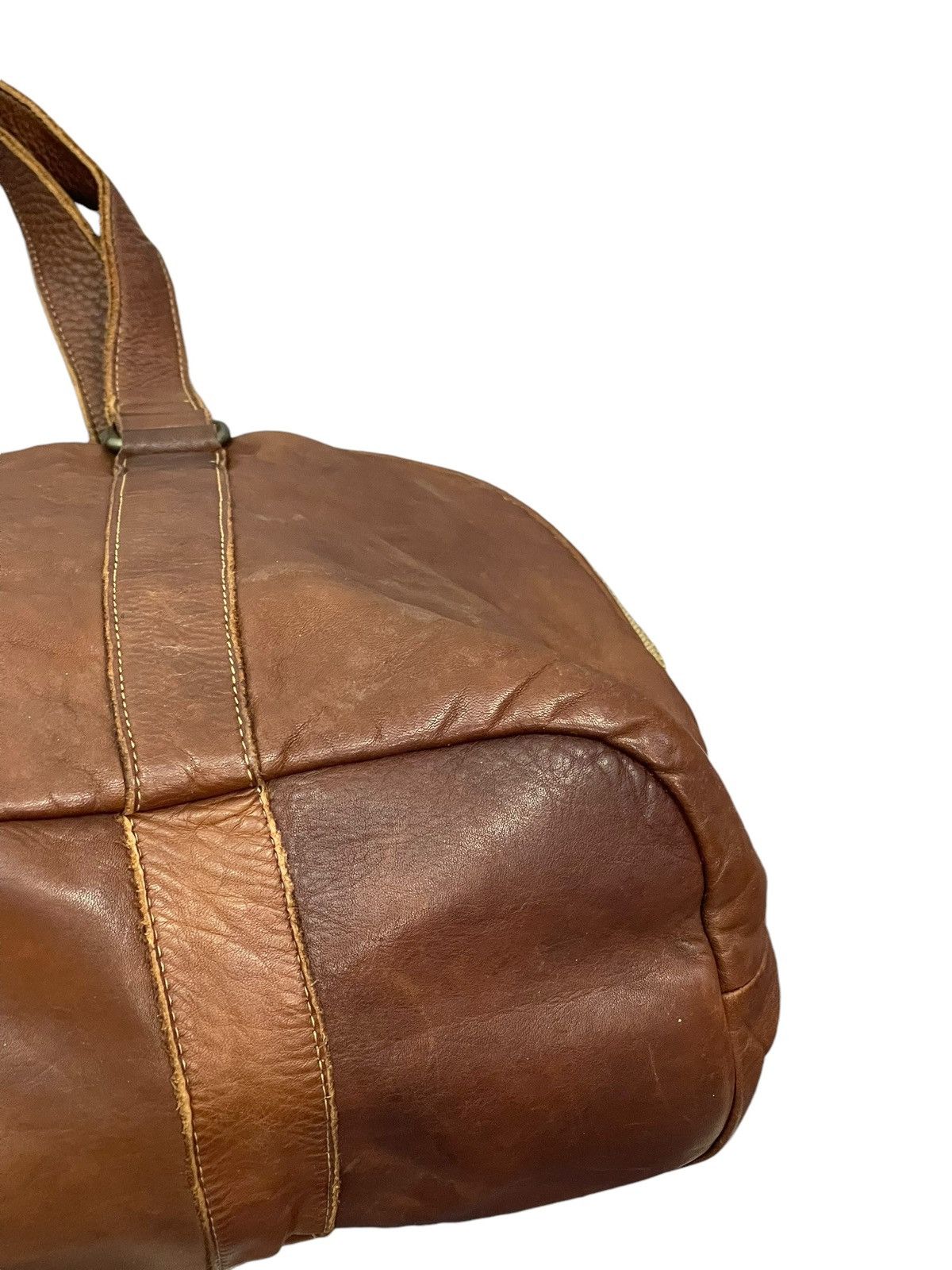 Genuine Leather Full Leather Patina B&Y United Arrows Tote Shoulder Bag 1🟩1 Size ONE SIZE - 18 Thumbnail