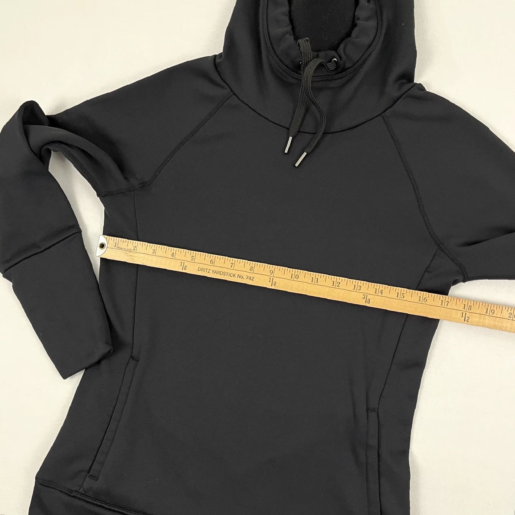 Vintage Grudens Grundens Hoodie Womens Small Black Fleece Lined Pullover Sweatshirt Fishing Size S / US 4 / IT 40 - 5 Thumbnail